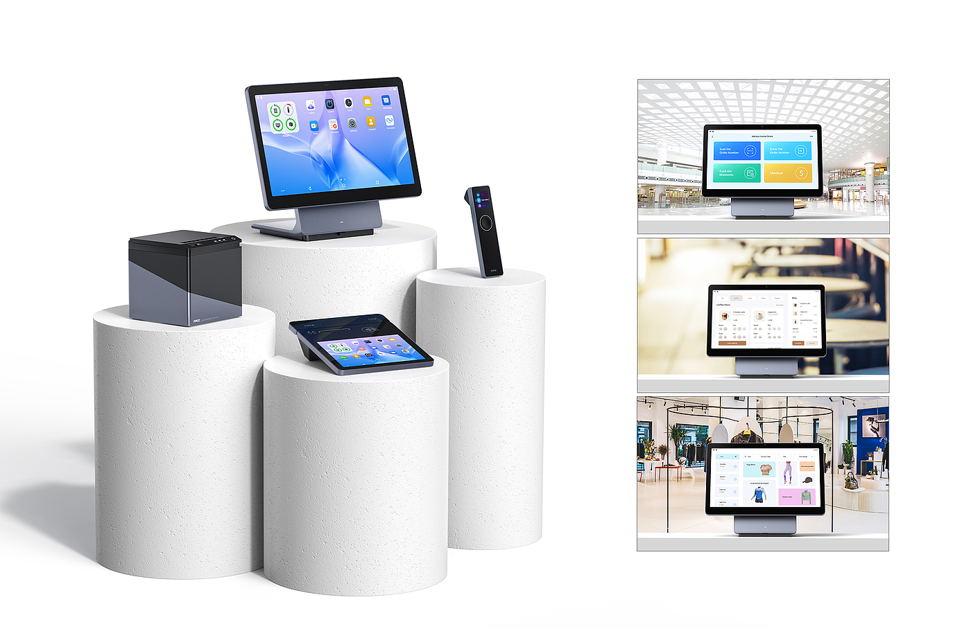 product design，Public Design/Retail Projects，