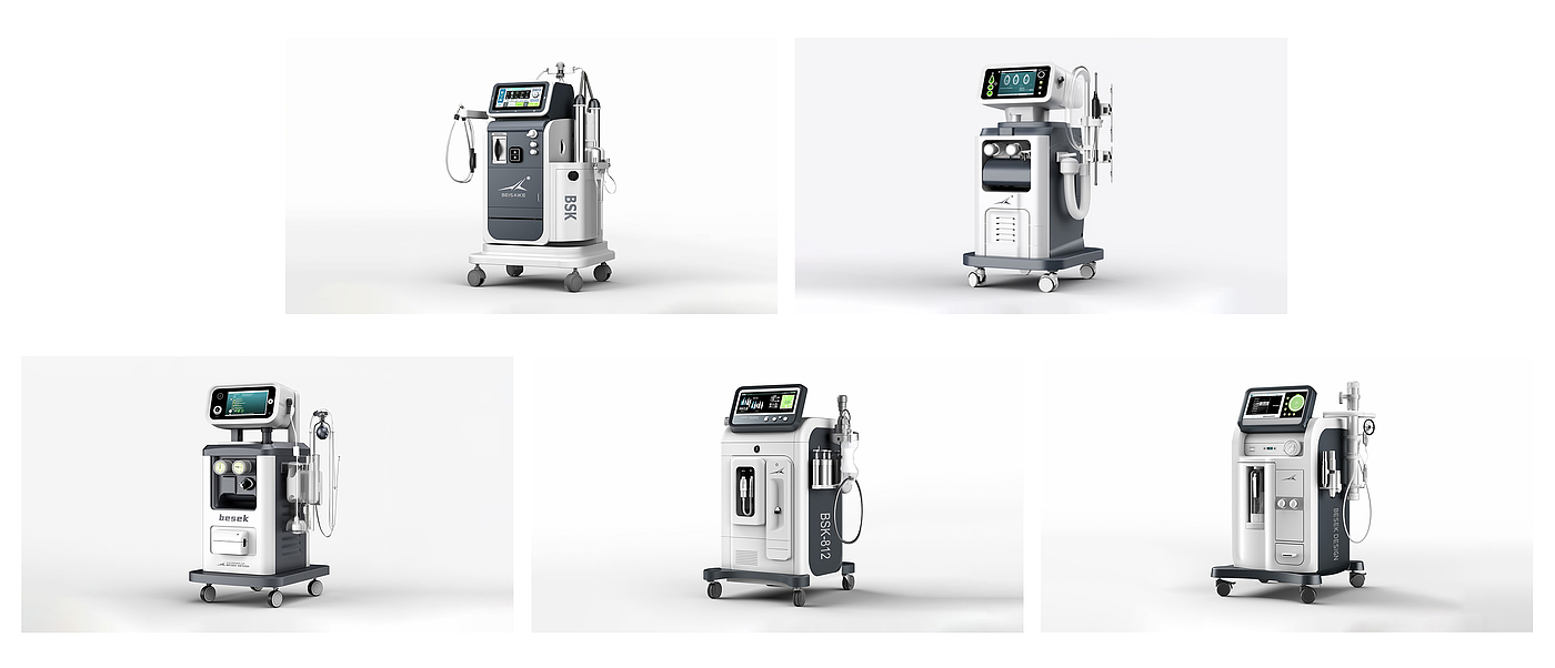 industrial design，Besek design，Medical equipment，anesthetic，product design，