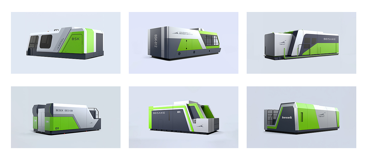 Environmental protection equipment，Equipment sheet metal，Appearance design，Besek design，equipment design ，