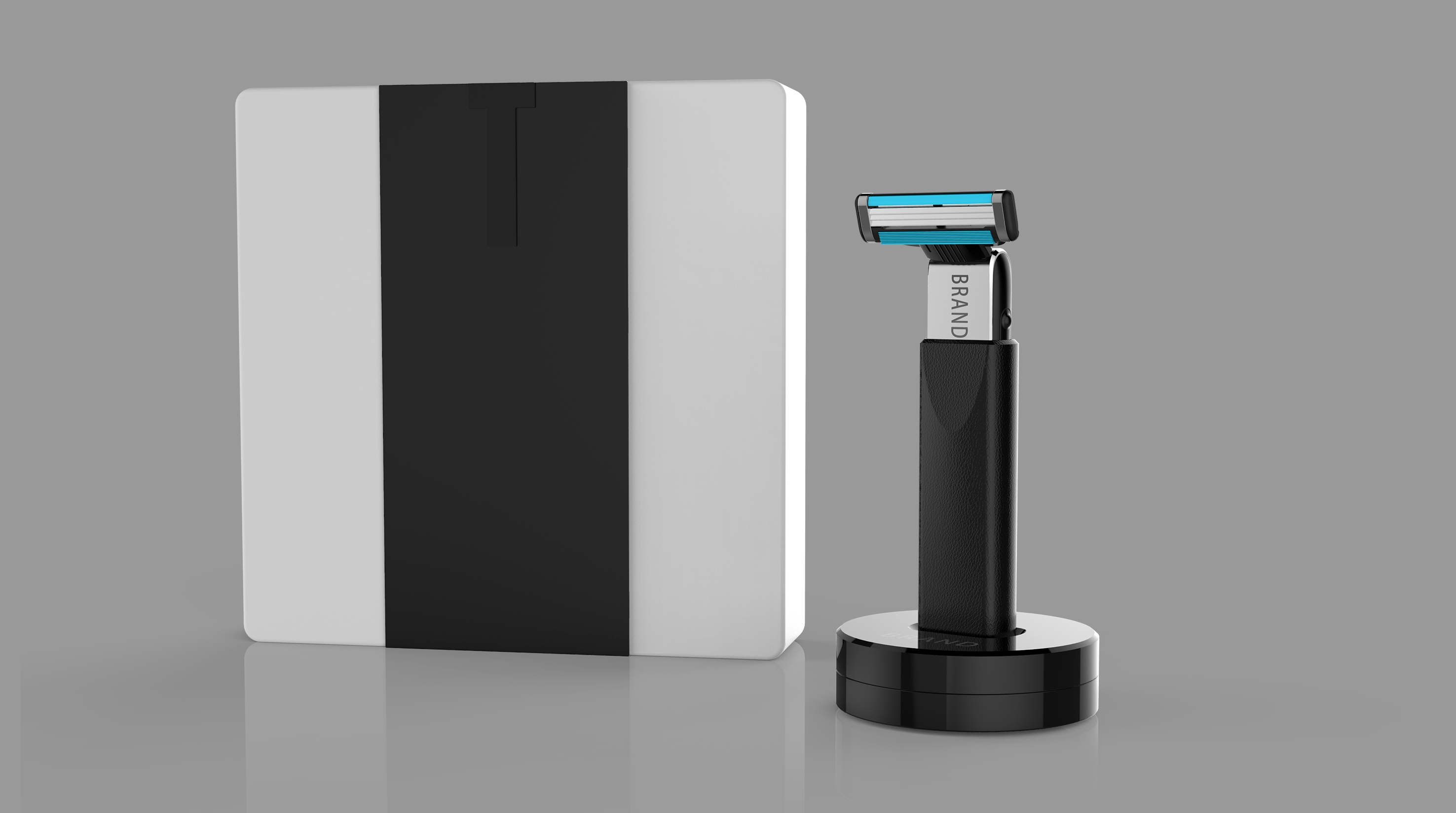 Personal hygiene products，Original design，Metallic texture，Male，Manual，razor，