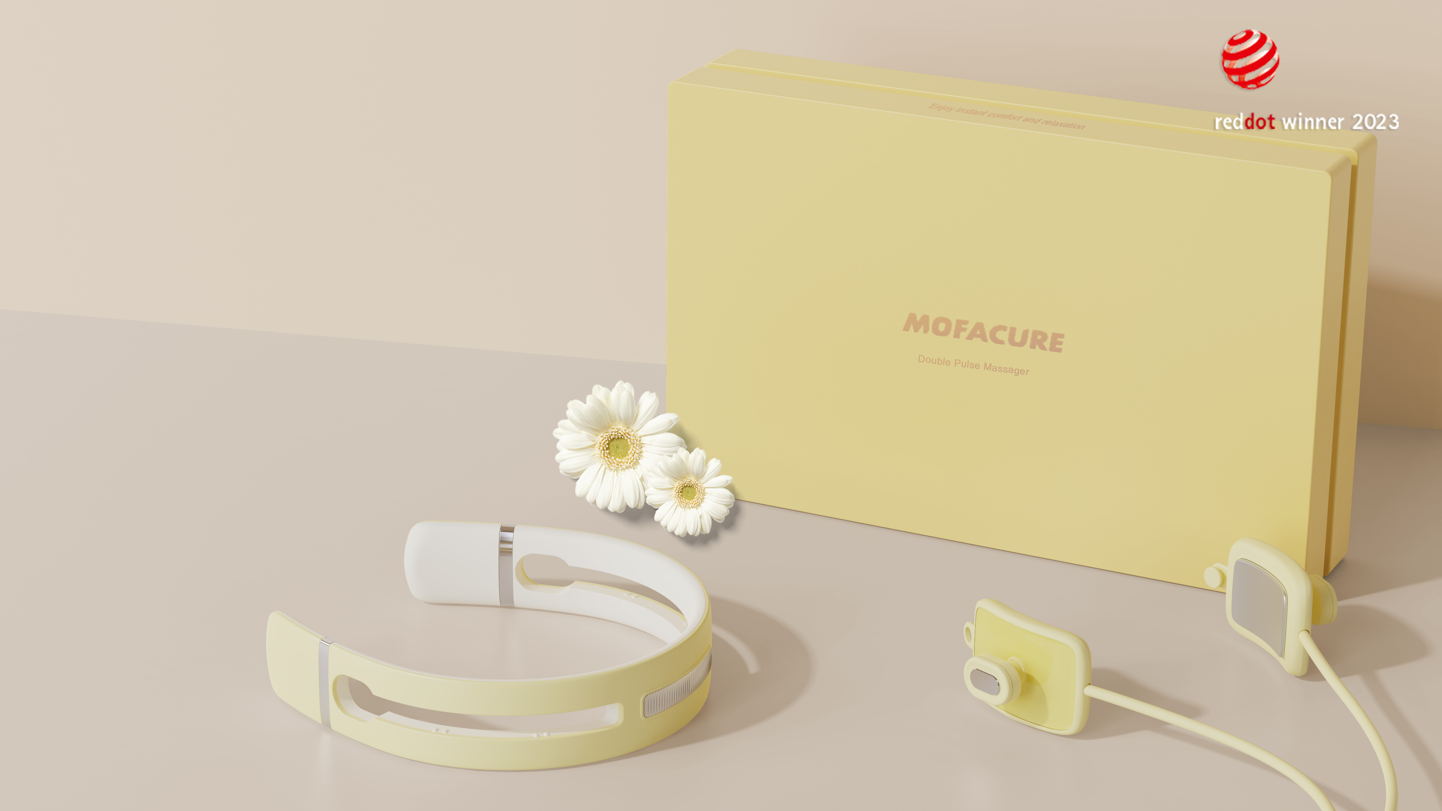 Massage apparatus，Neck massager，fashion，delicate，Gehu，details，lighting，packing，