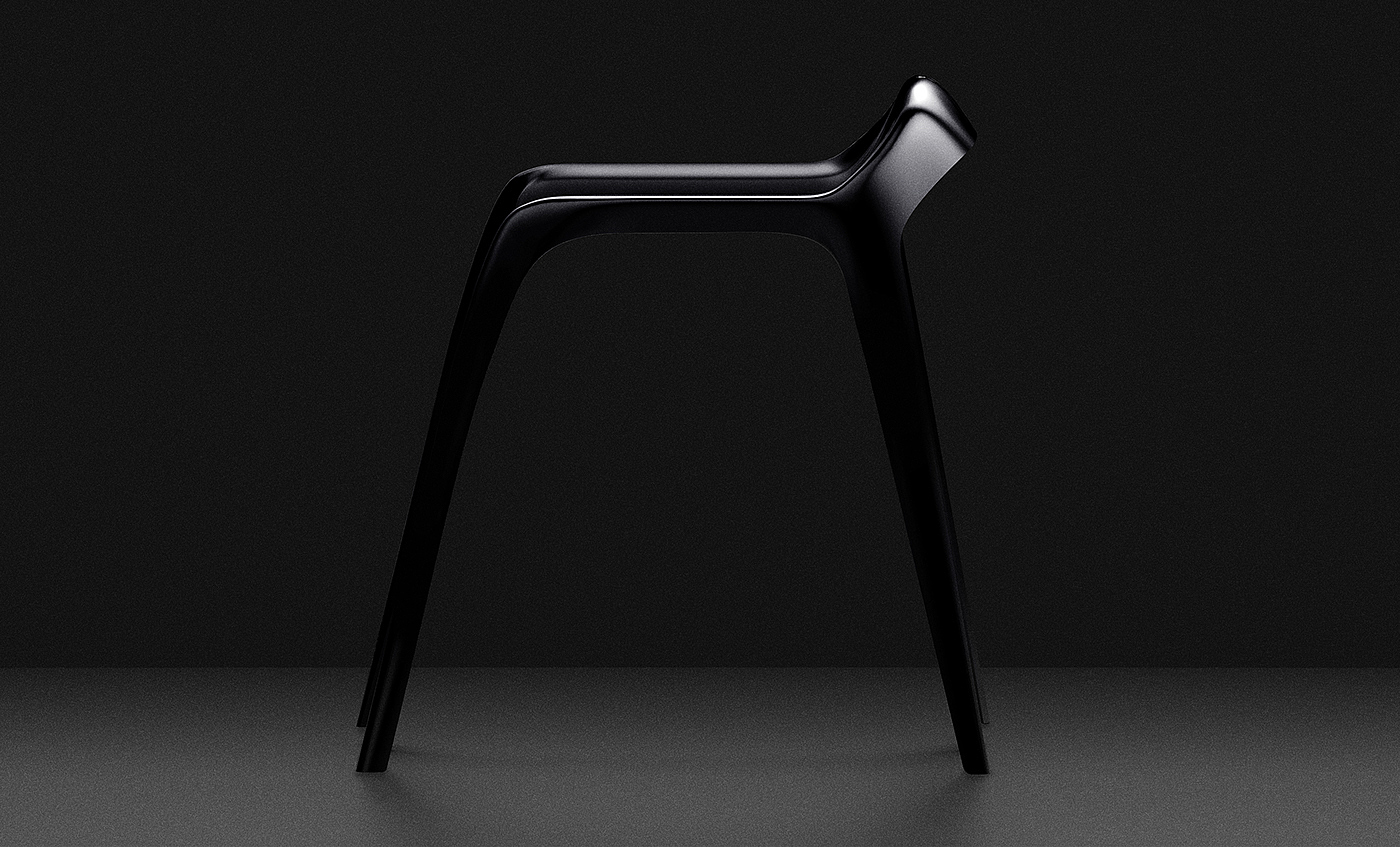 Fan, chair, shape，