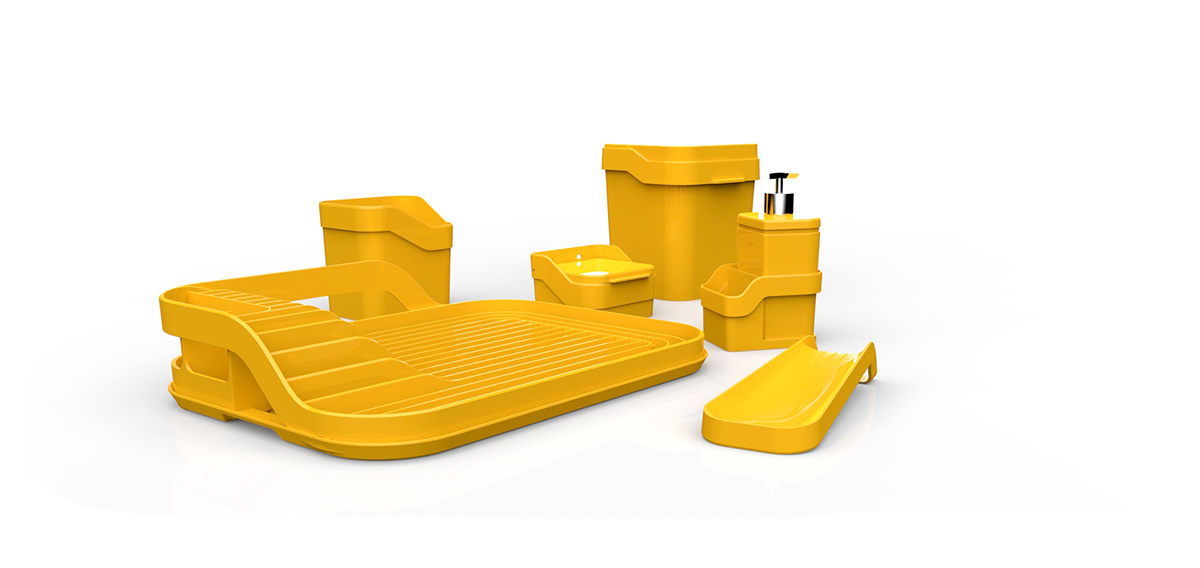 2015if，Tableware drain rack，Kitchenware，product design，