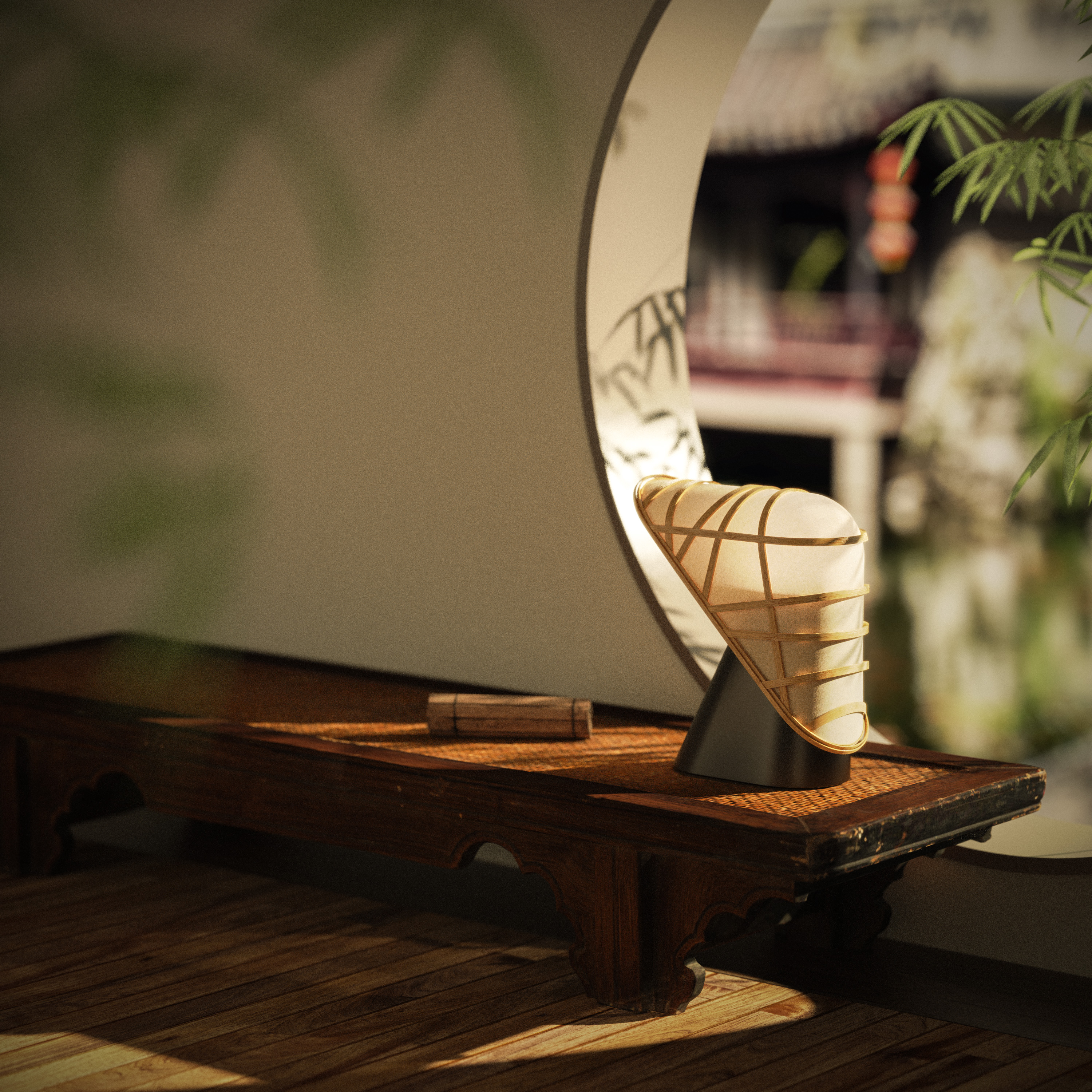 lamp，Render，keyshot，industrial design，indoor，