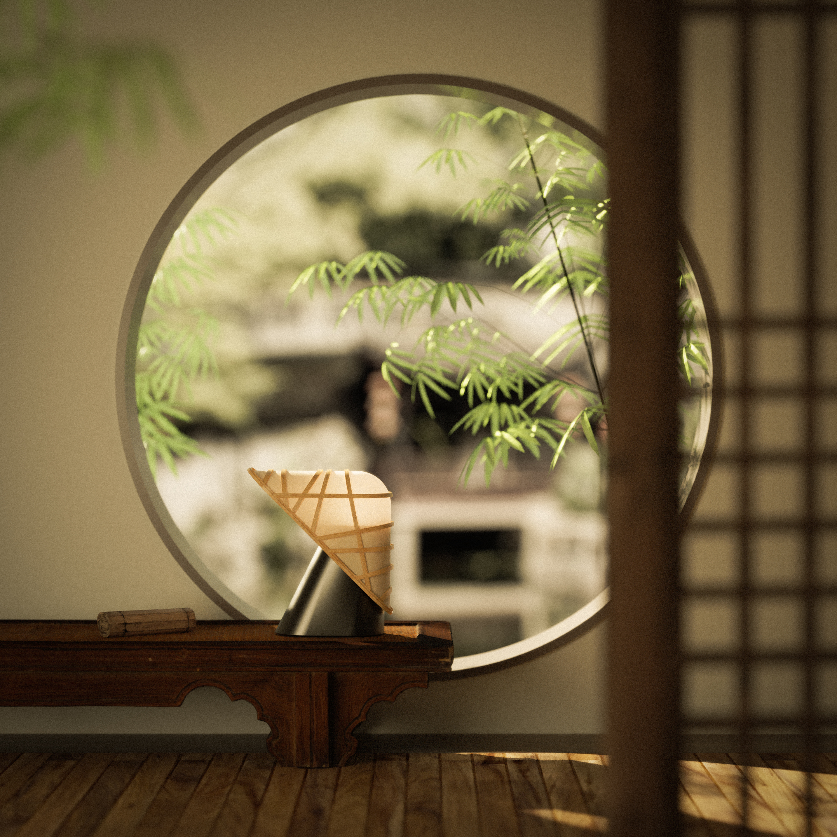 lamp，Render，keyshot，industrial design，indoor，