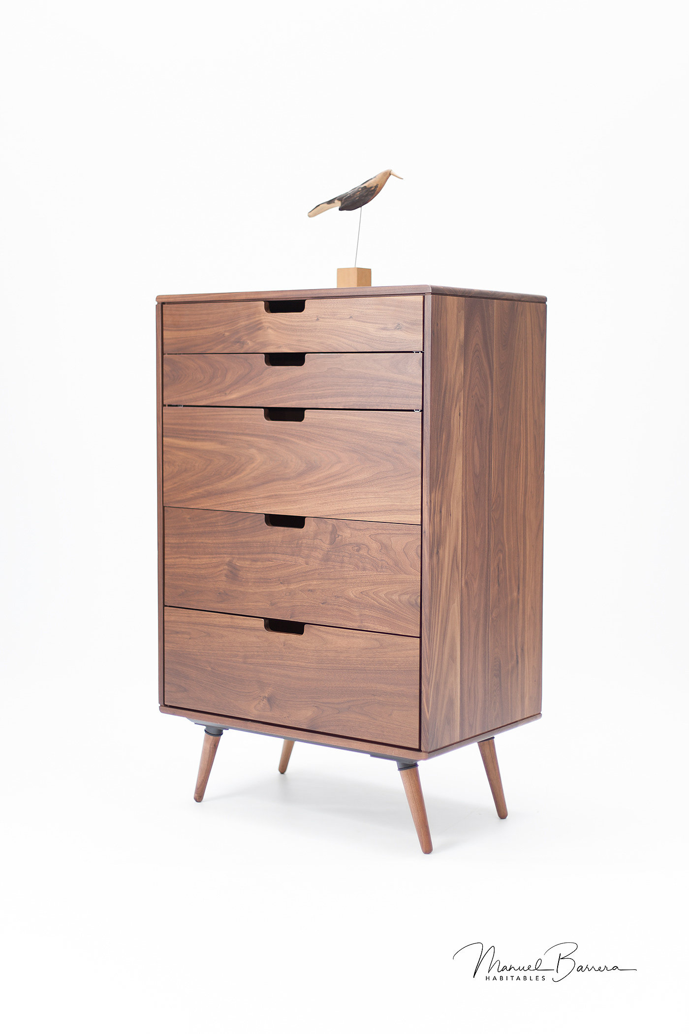 Walnut，drawer，furniture design ，product design，