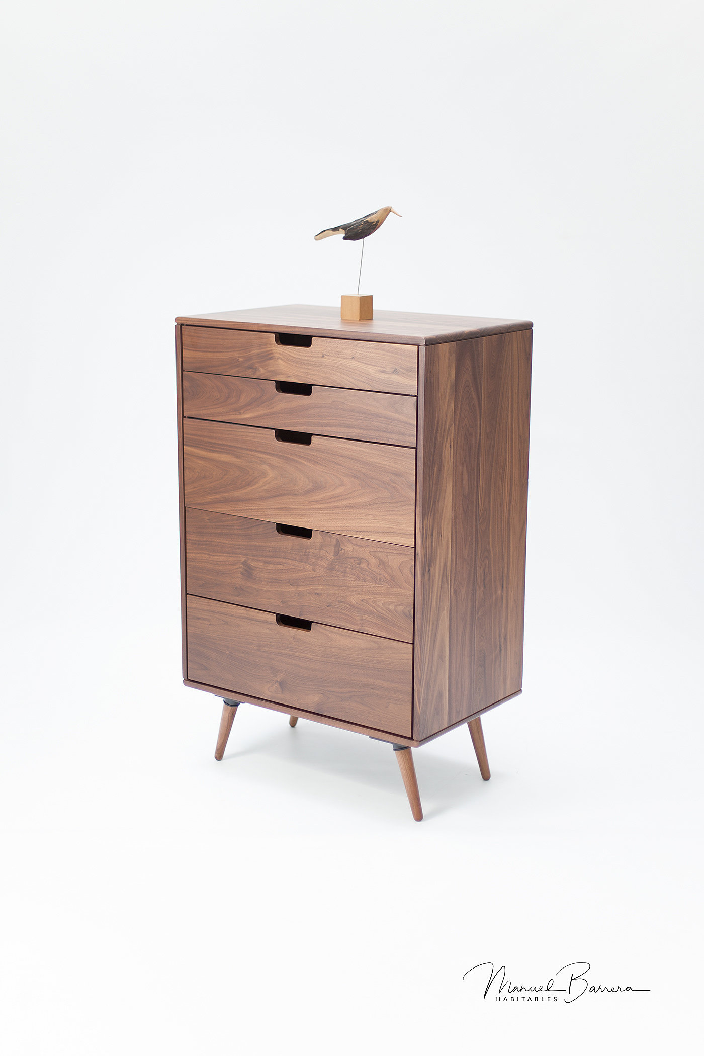 Walnut，drawer，furniture design ，product design，