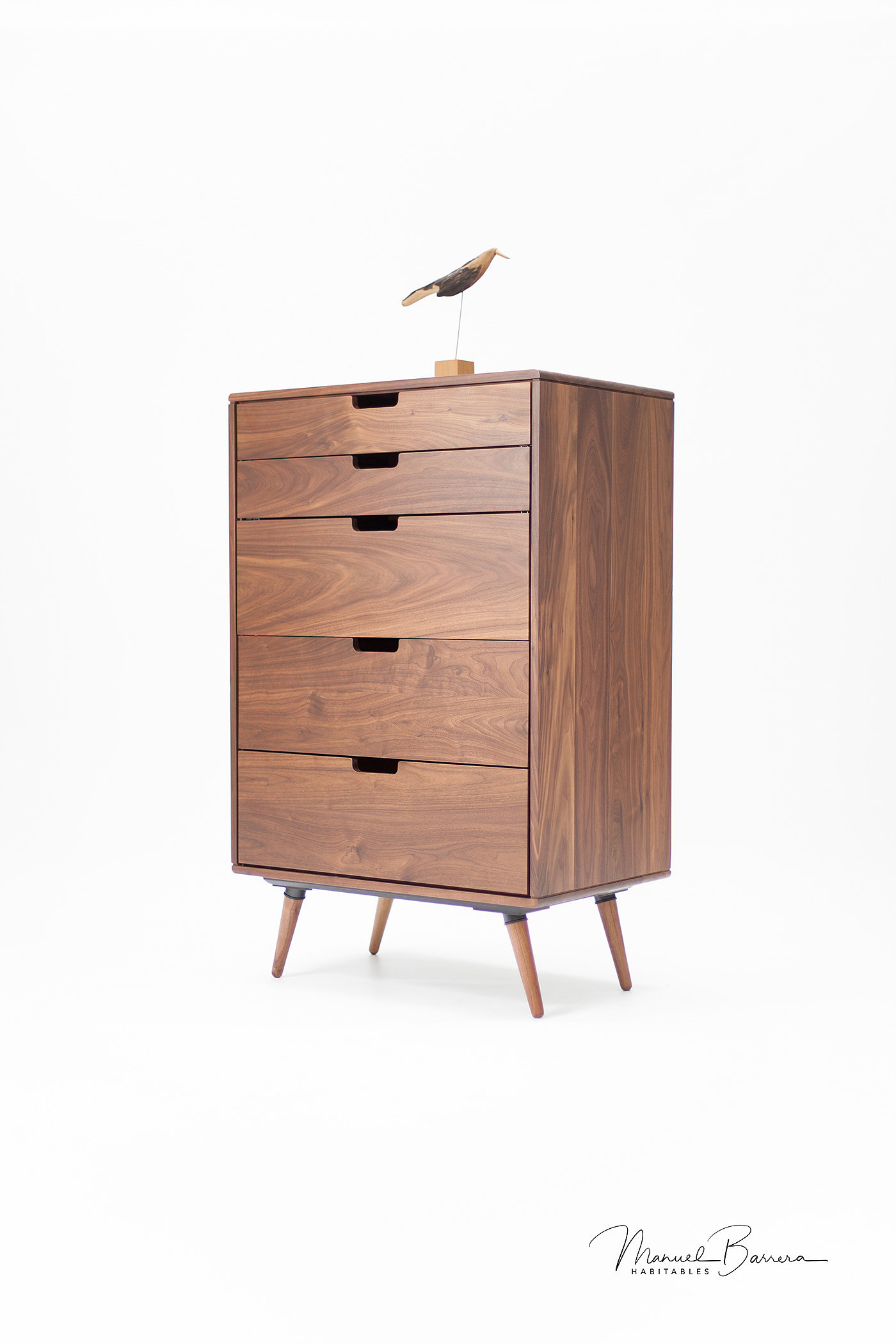 Walnut，drawer，furniture design ，product design，