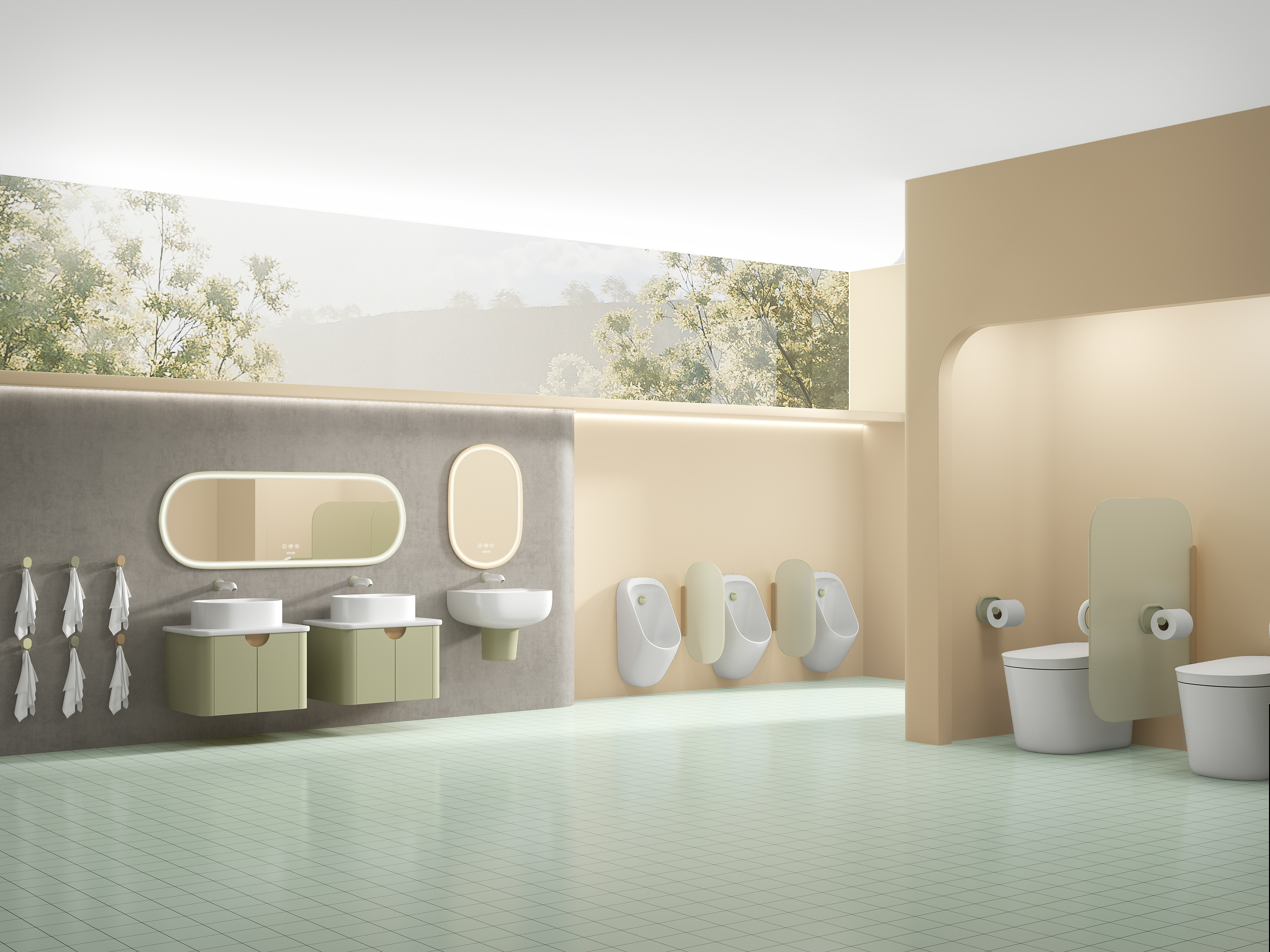product design，bathroom，