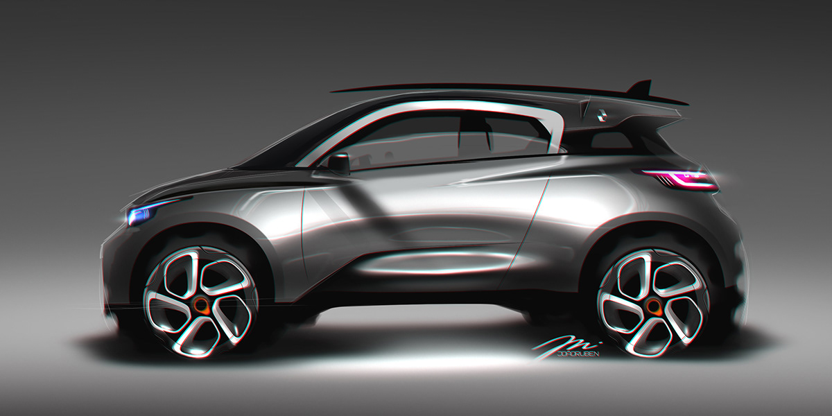 Automobile design，PS effect，