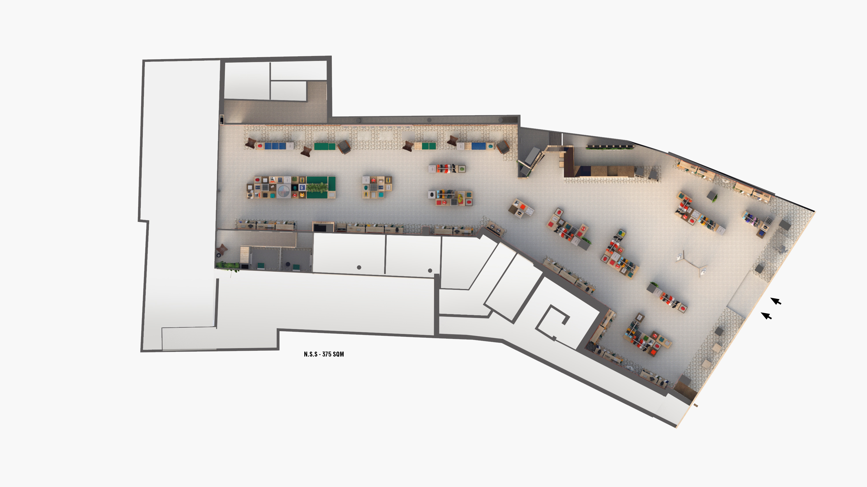 Interior design，Store/Commercial Display Space，