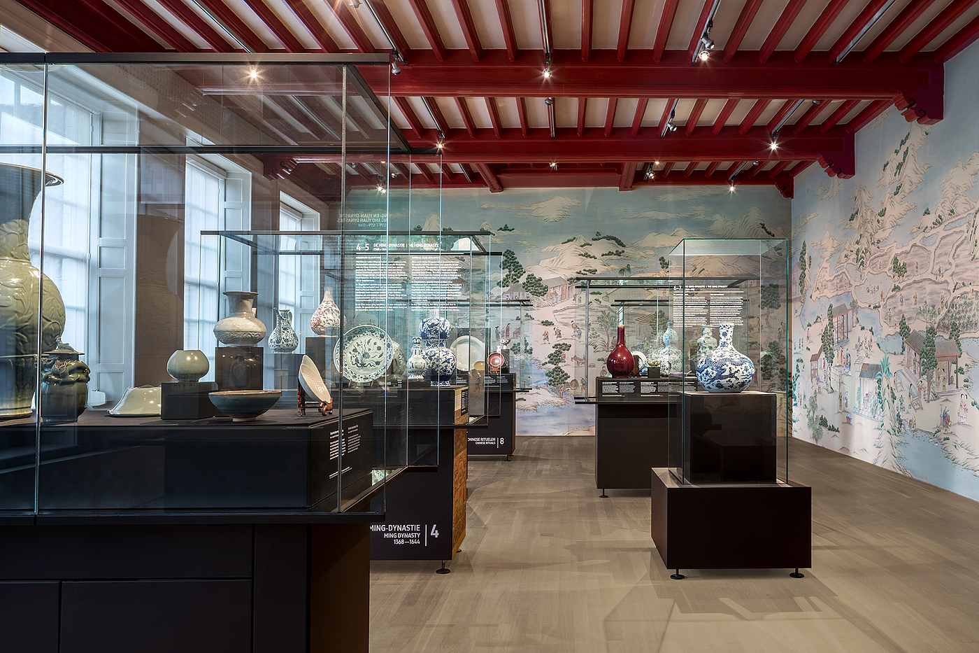 Architecture，museum，sense of modernity，European style，Porcelain，