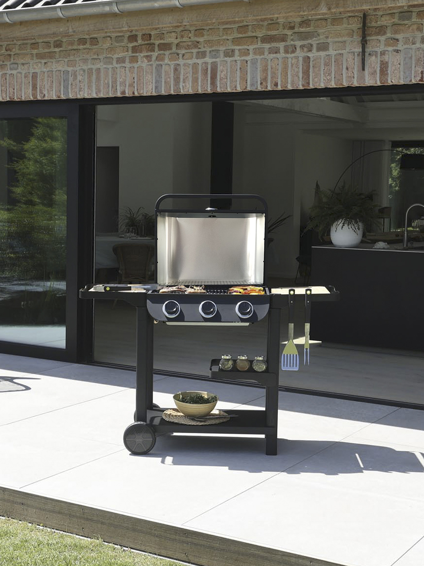 product design，courtyard，