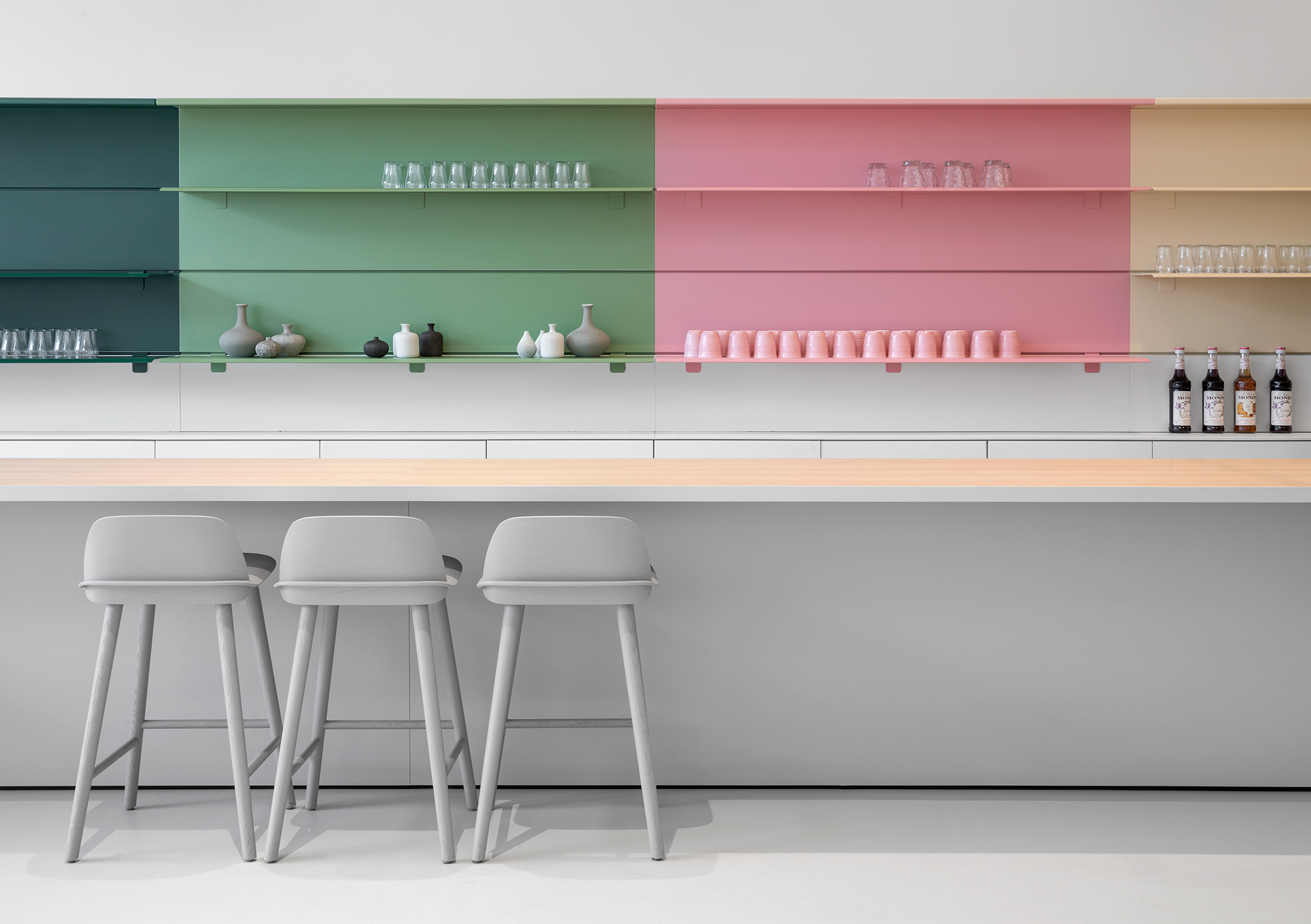 Architecture，museum，sense of modernity，European style，Porcelain，