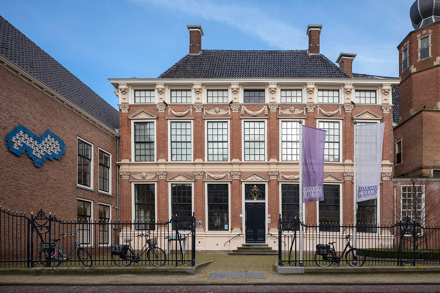 Architecture，museum，sense of modernity，European style，Porcelain，