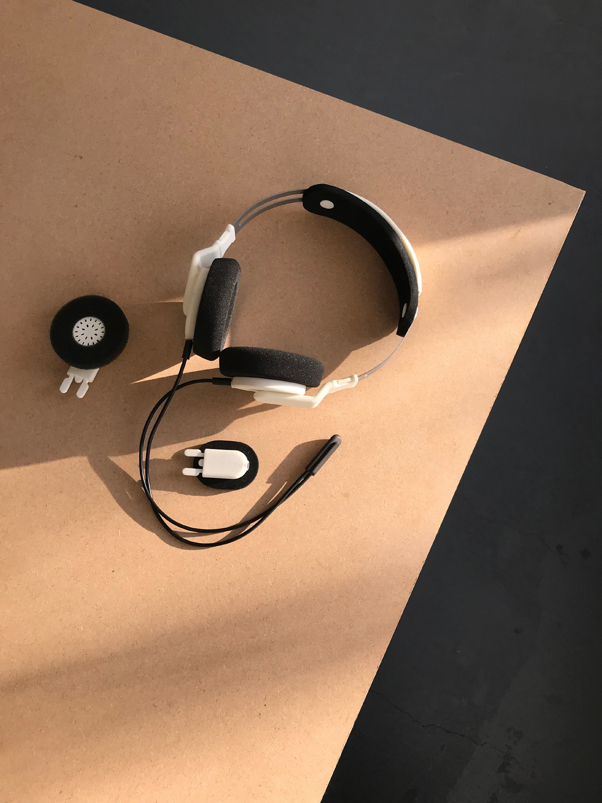 headset，modularization，removable，industrial design，