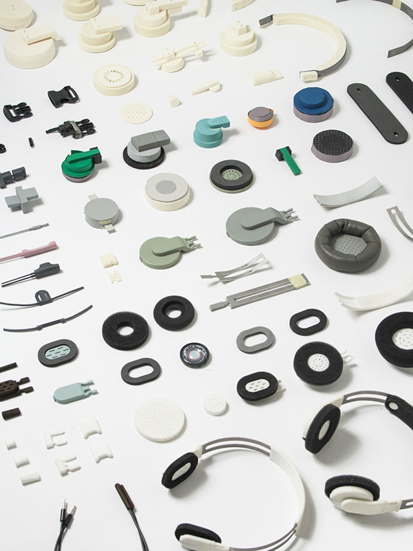 headset，modularization，removable，industrial design，