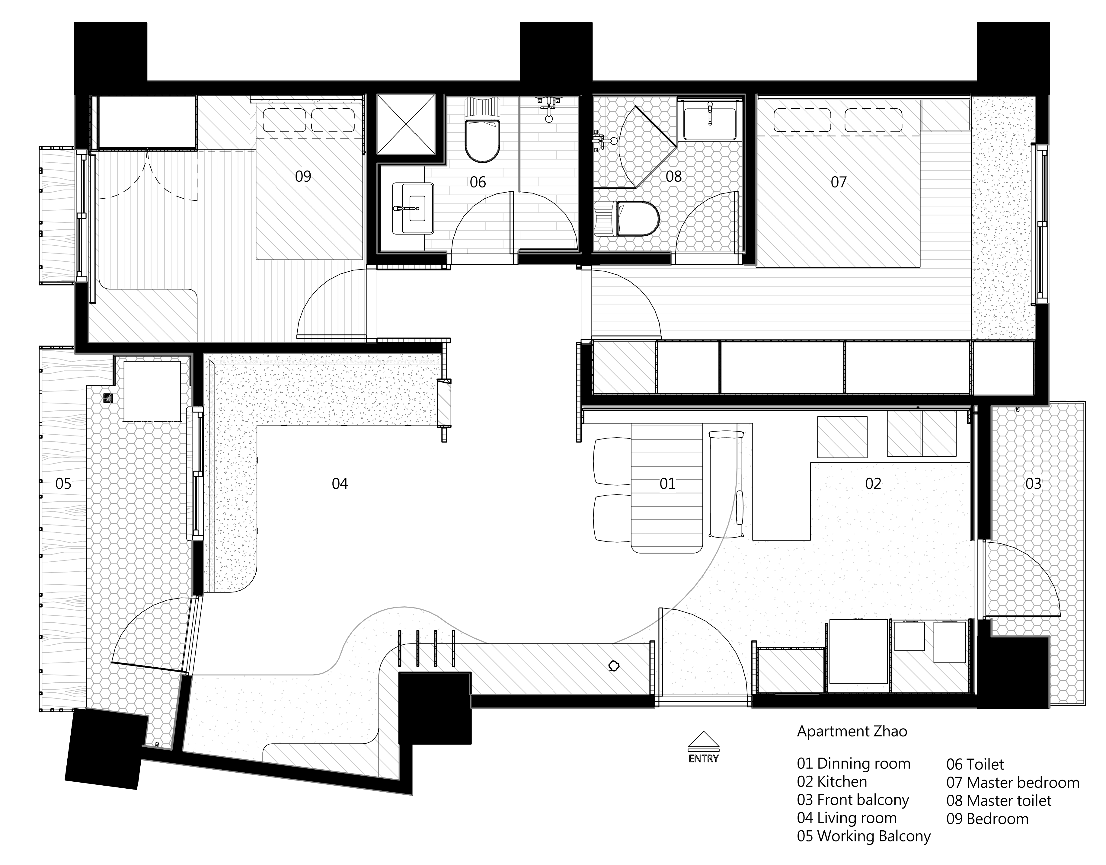 Interior design，residence，