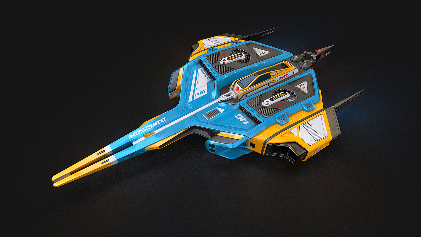 Model，3ds Max，Aerocraft，automation，