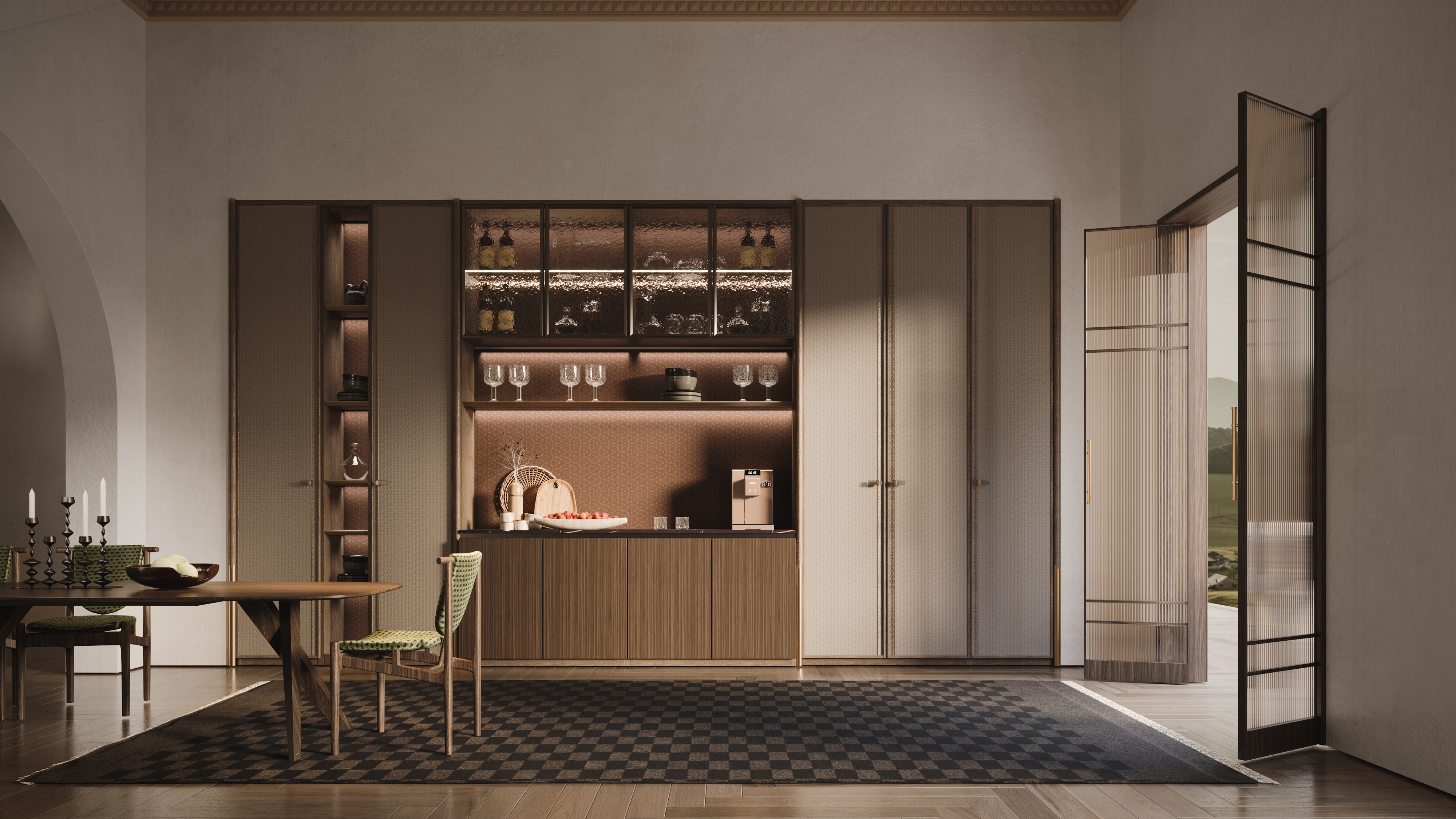 Interior design，residence，