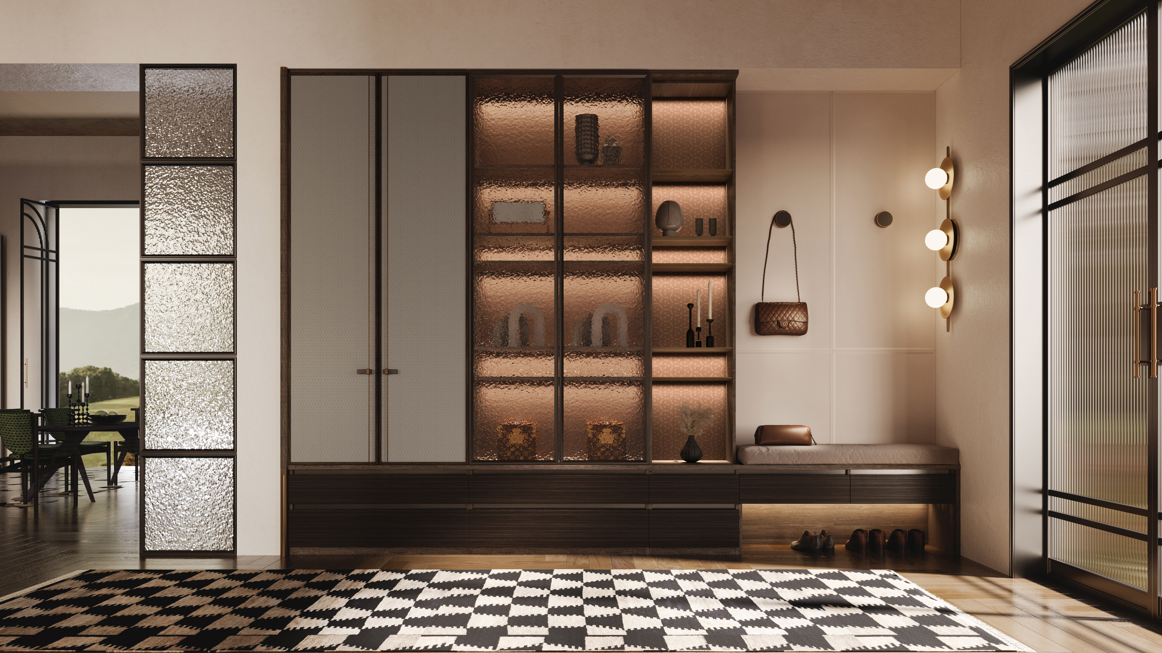 Interior design，residence，