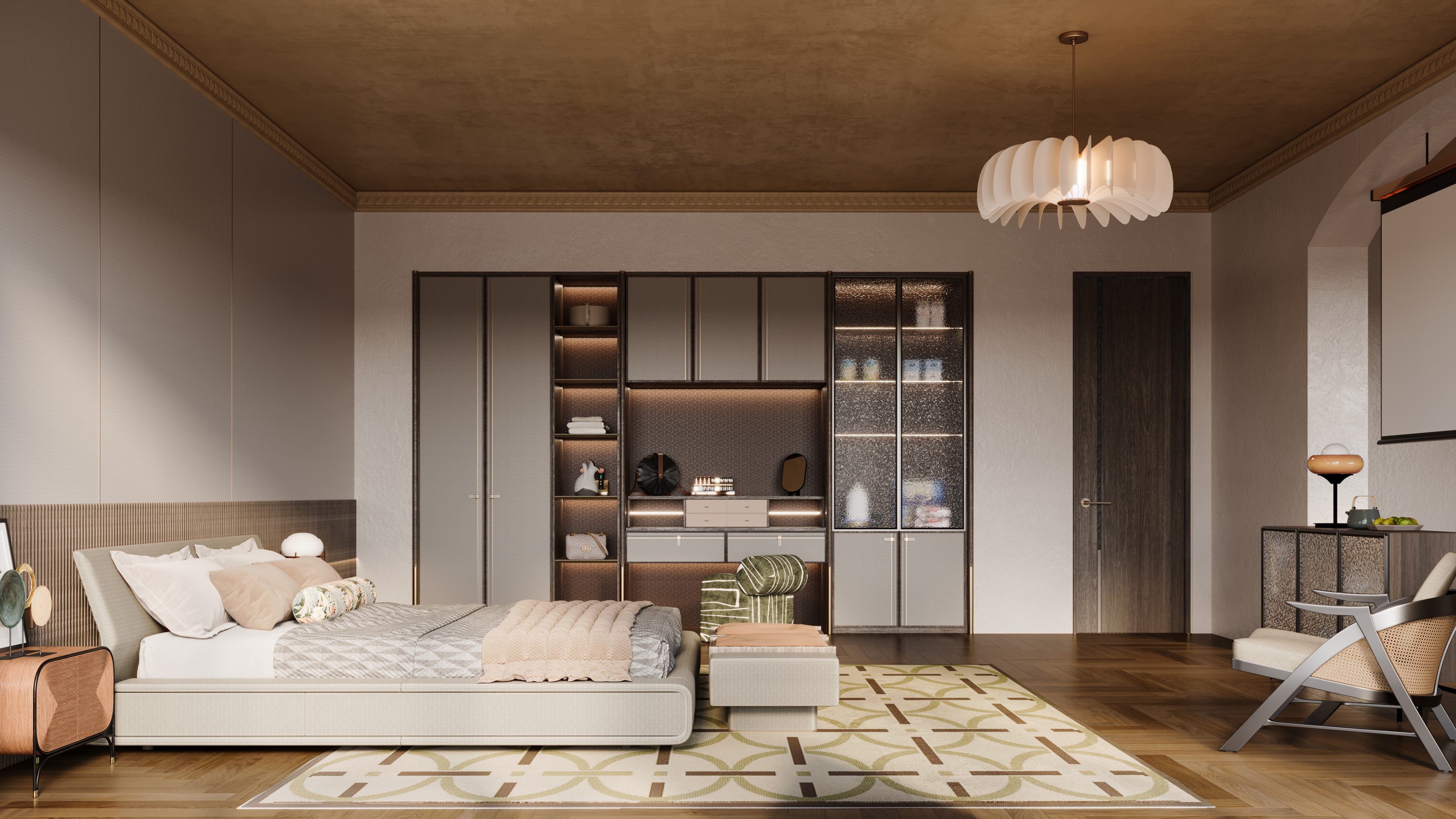 Interior design，residence，