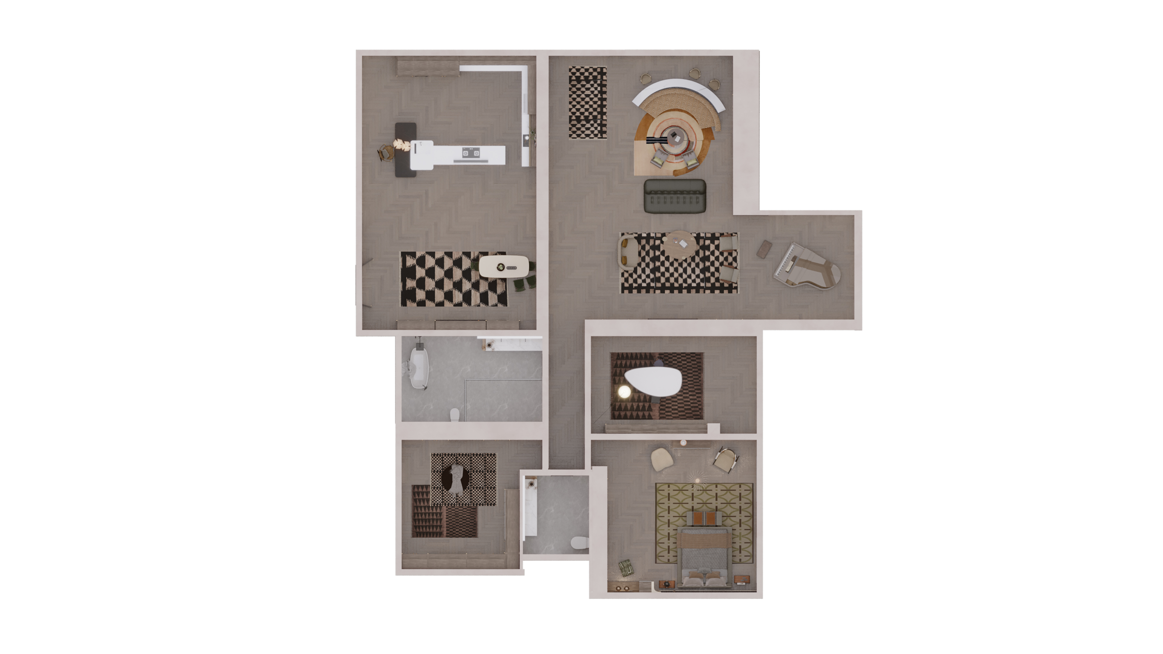 Interior design，residence，