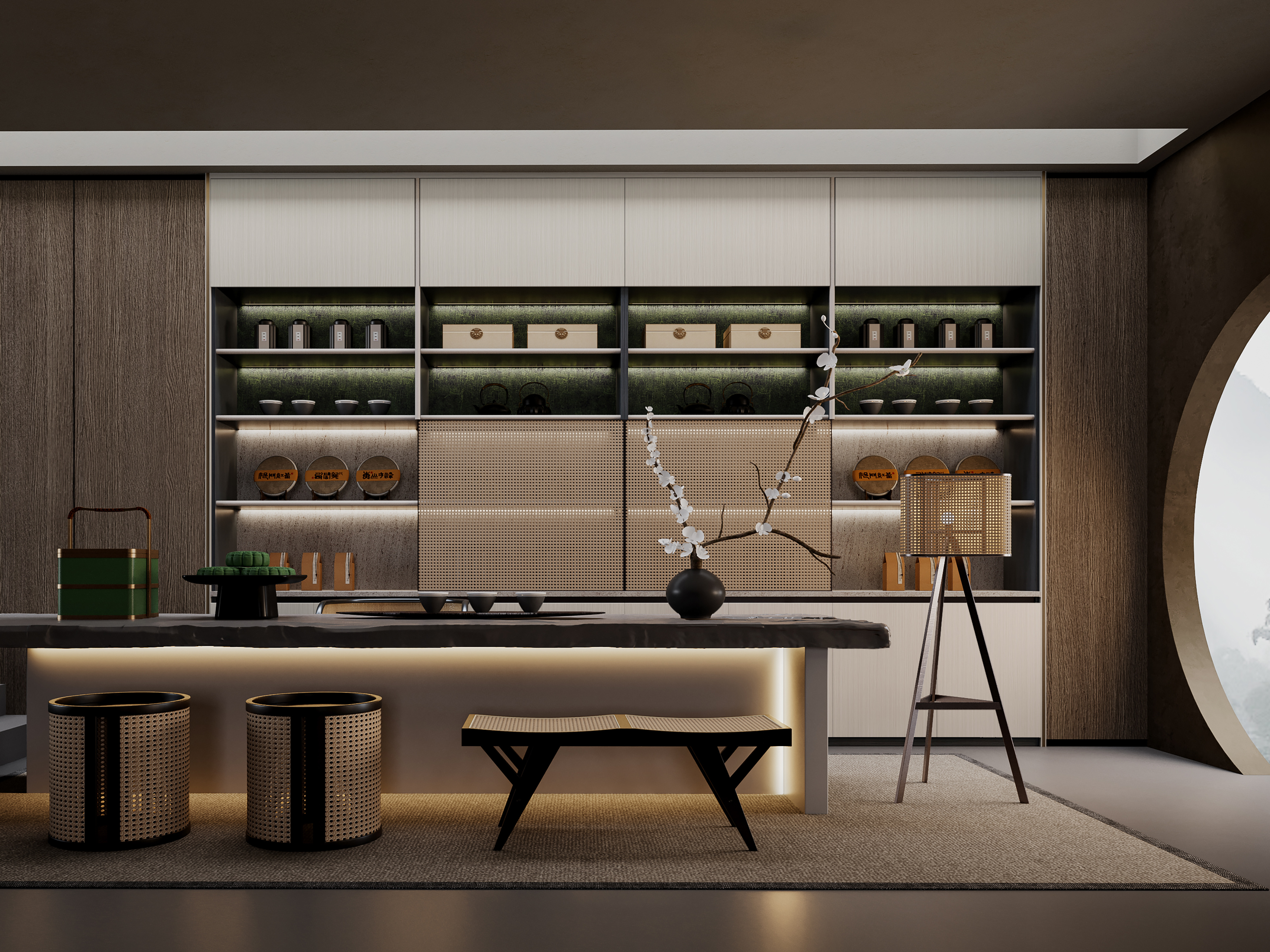 Interior design，Store/Commercial Display Space，