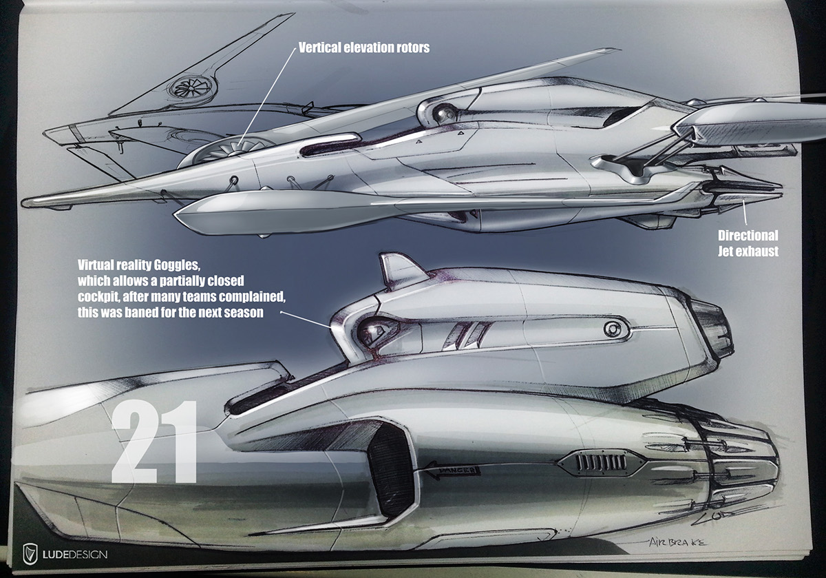 Hand drawn，science fiction，aircraft，safety hat，entertainment，