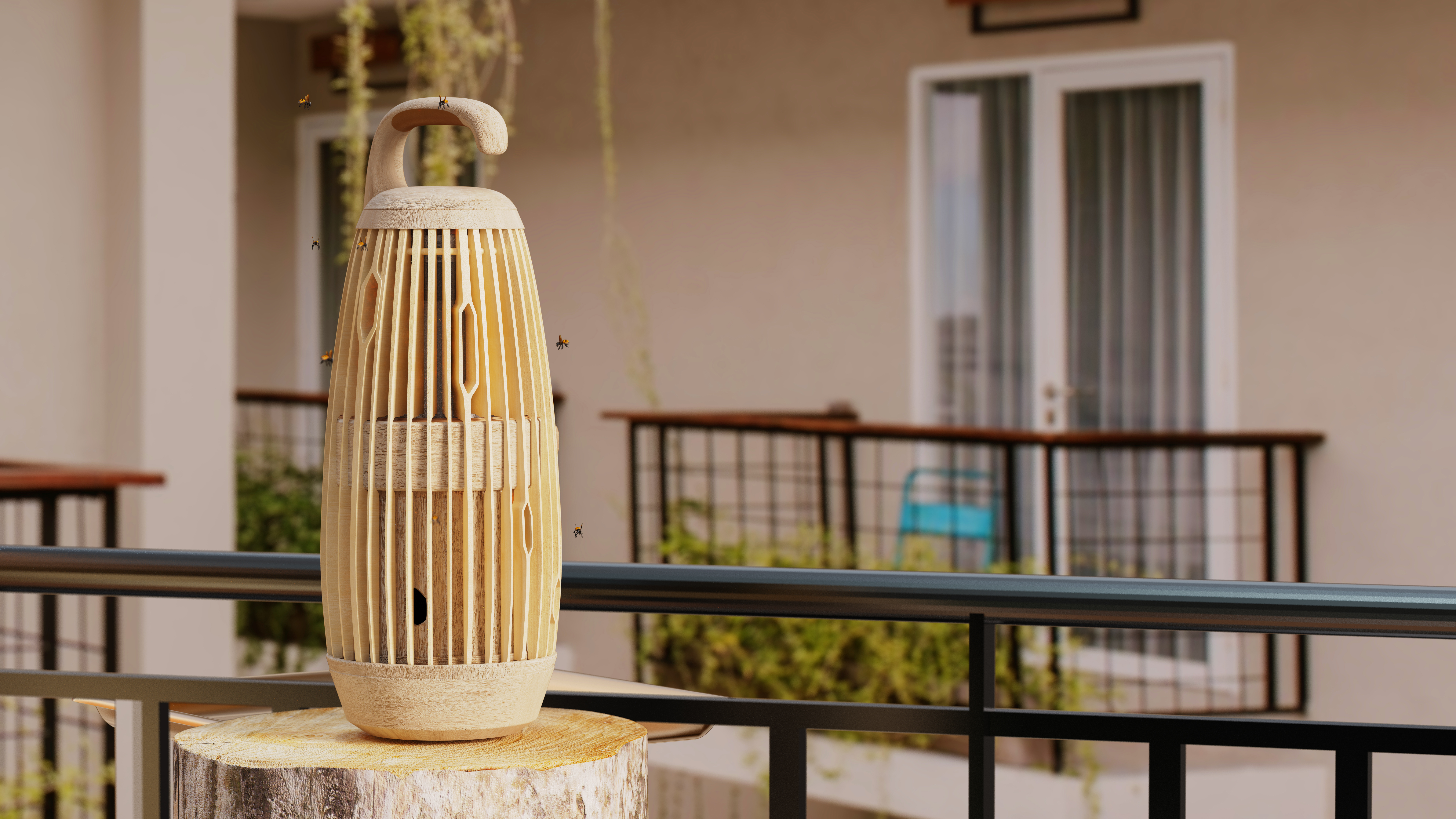 ecology，industrial design，product design，Pet Supplies & Pet，honeybee，environmental protection，Urbanization，future，