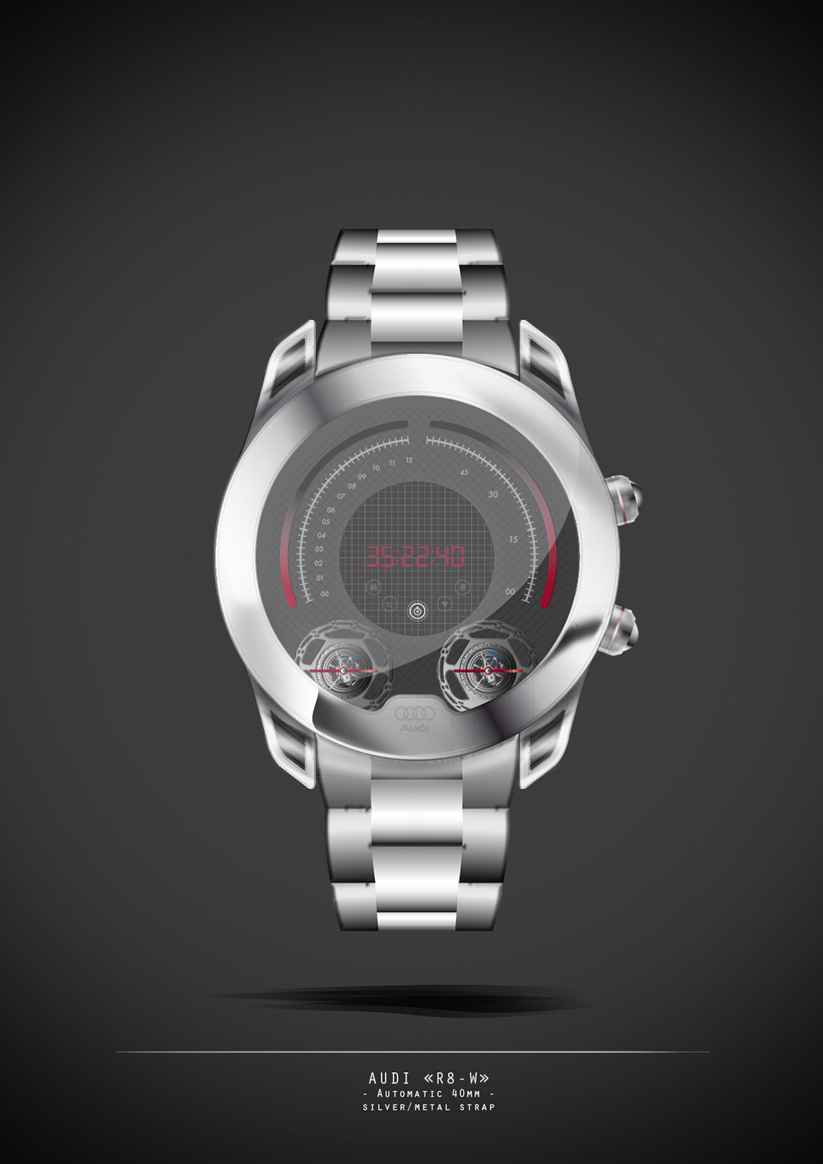 Wrist watch，product design，