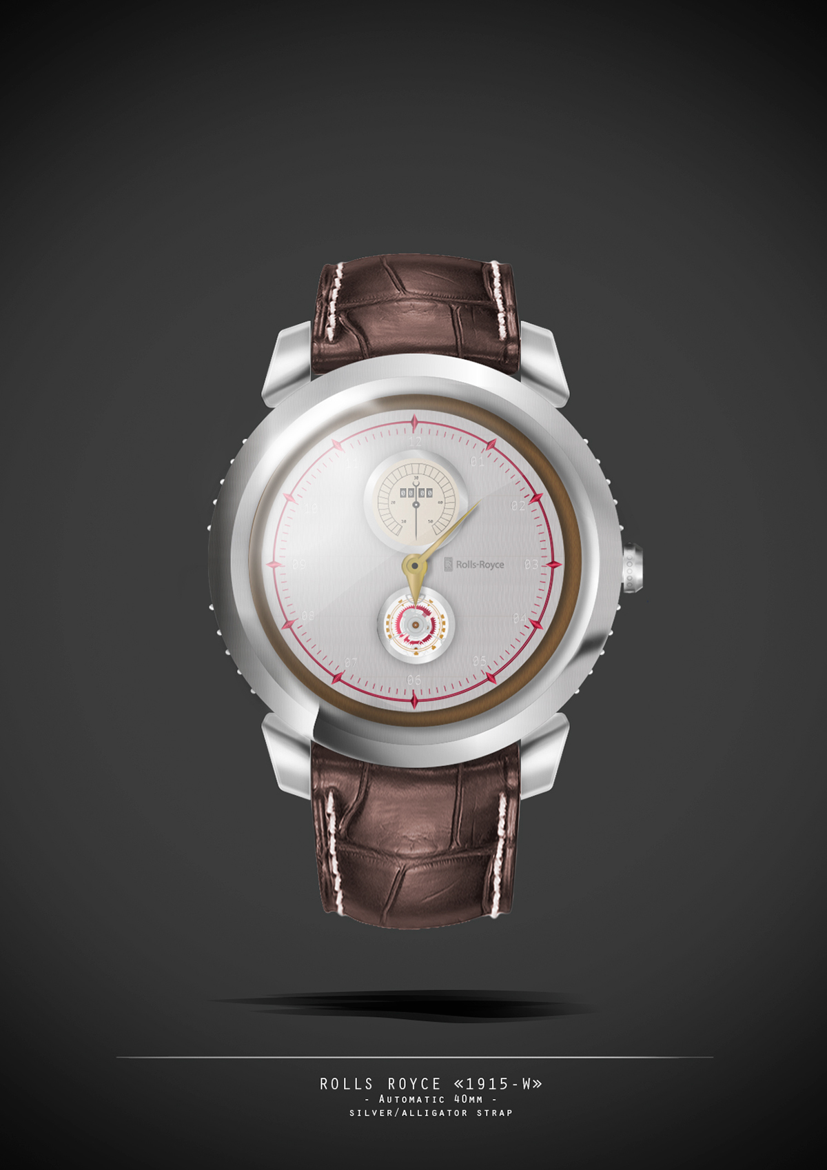 Wrist watch，product design，