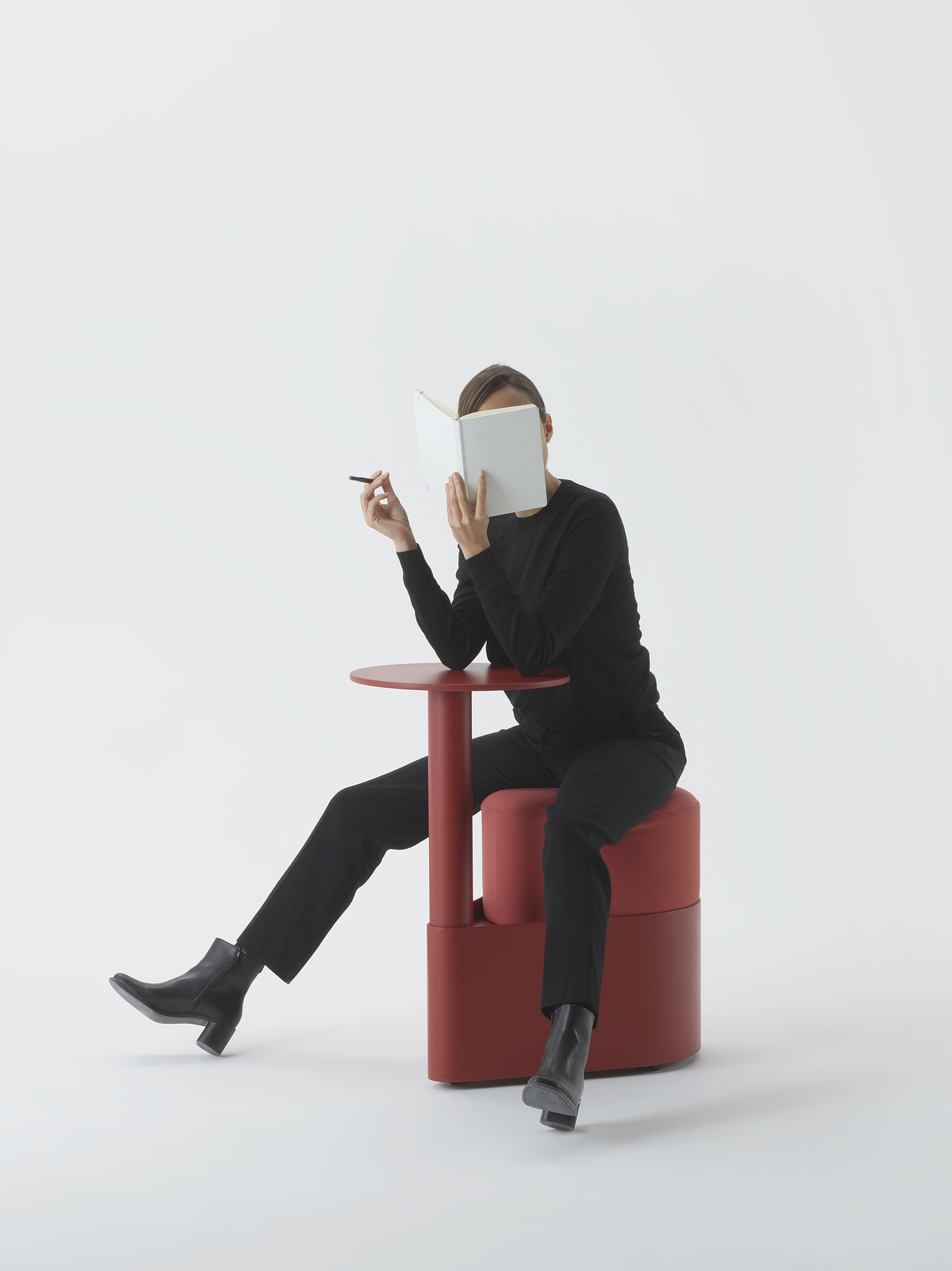 product design，office，Mobile table and chair combination，