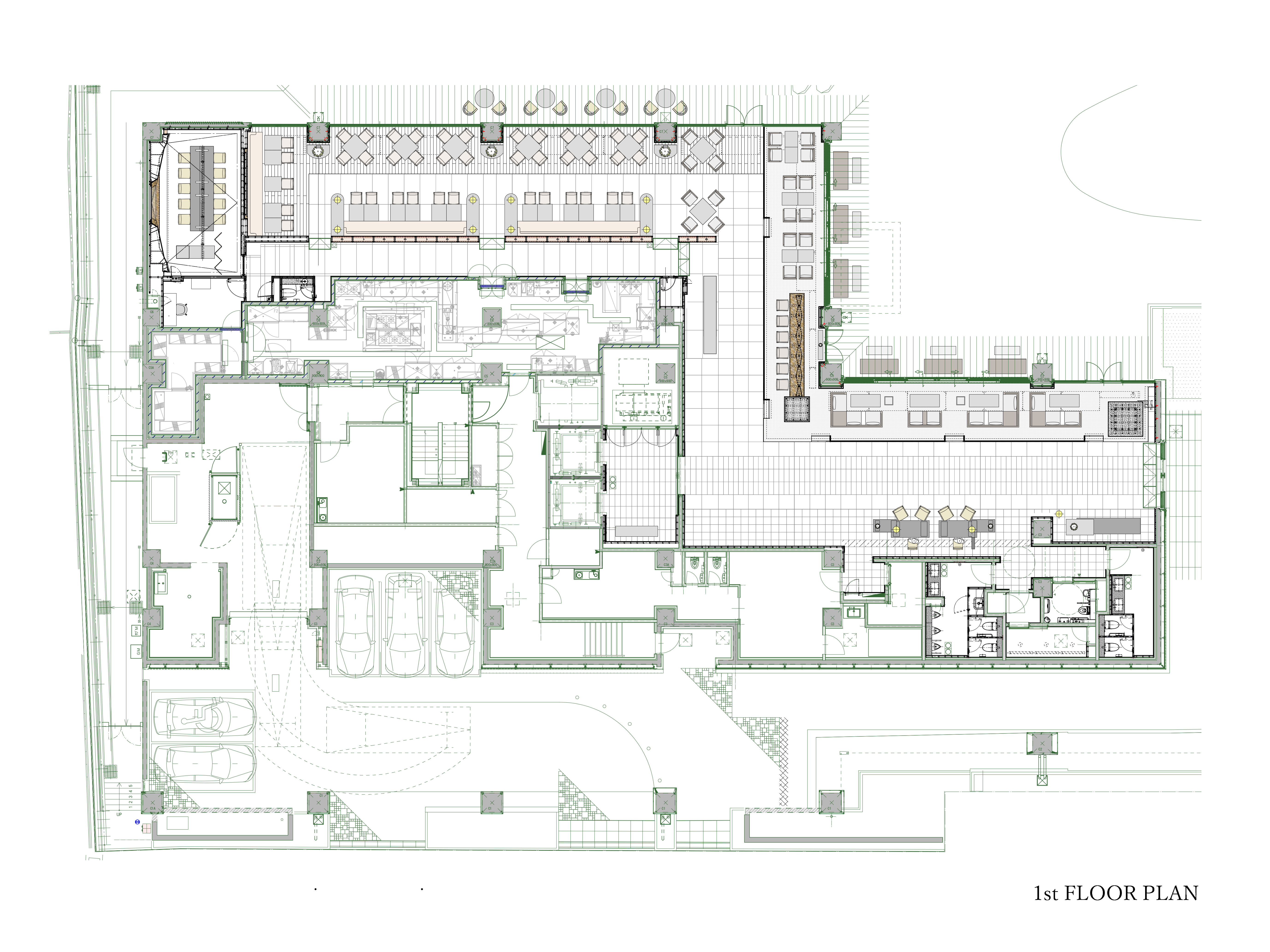 Interior design，Hospitality space，