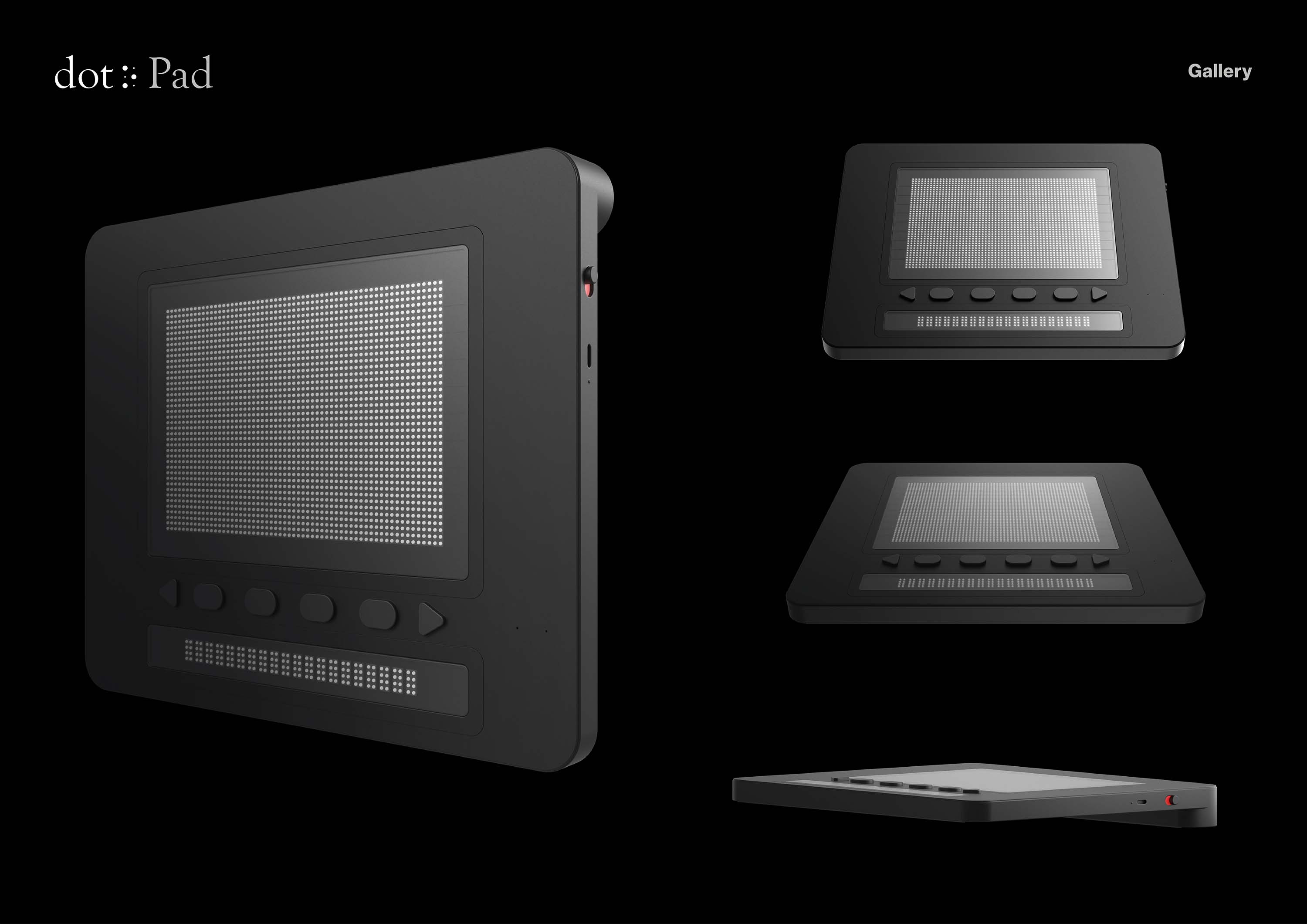 User interface (UI)，Product interface，The first intelligent tactile graphic display，