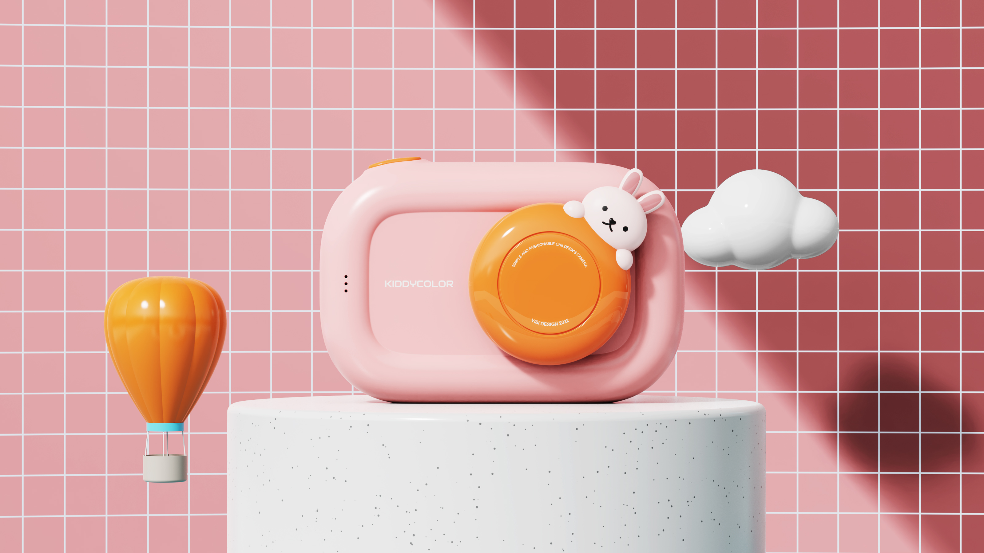 Children's camera，camera，lovely，Affinity，Cute fun，