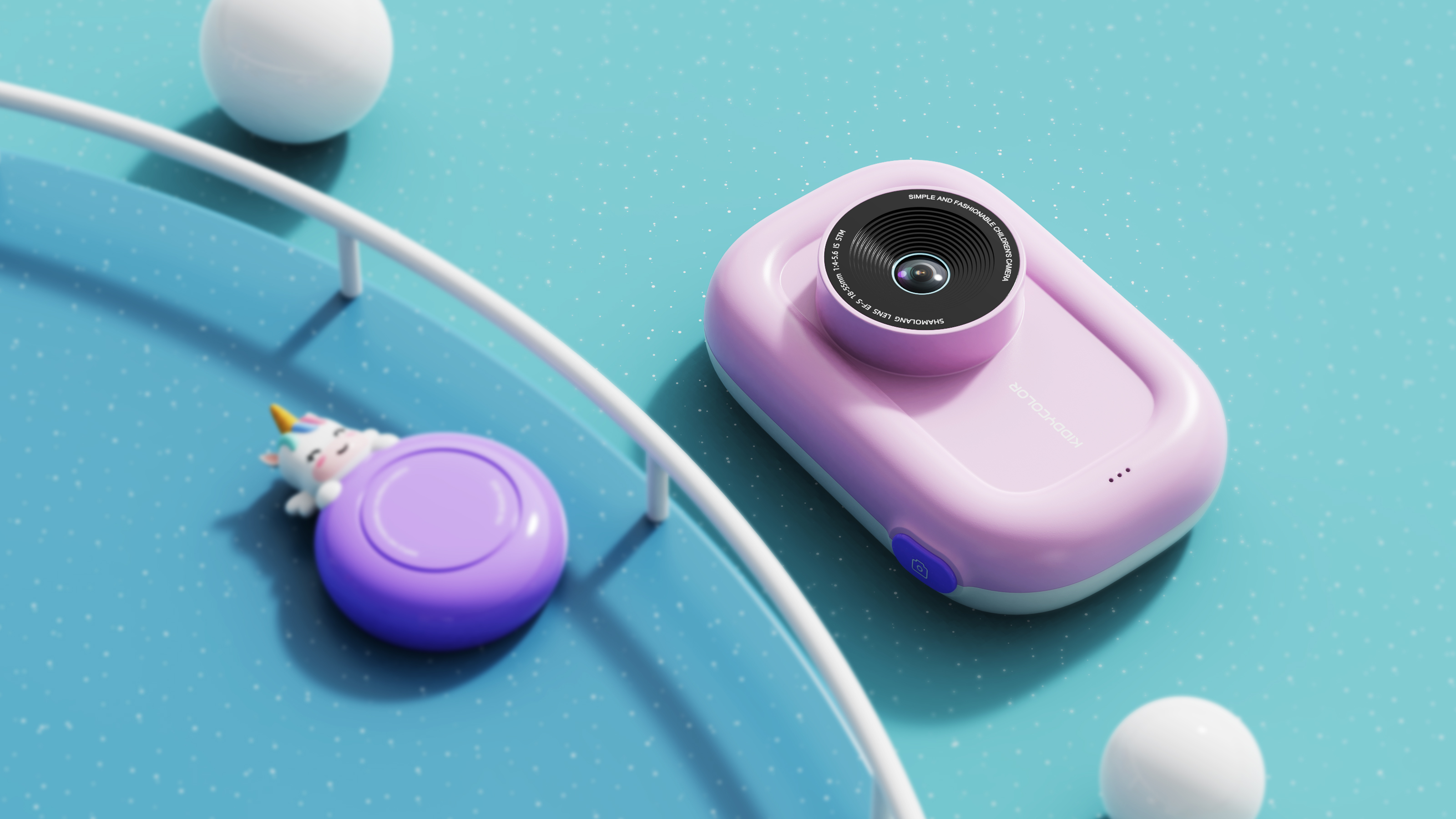 Children's camera，camera，lovely，Affinity，Cute fun，