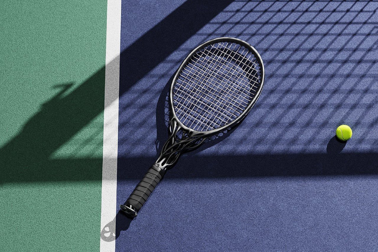 Tennis racket，Sports equipment，Outdoor equipment，ai，