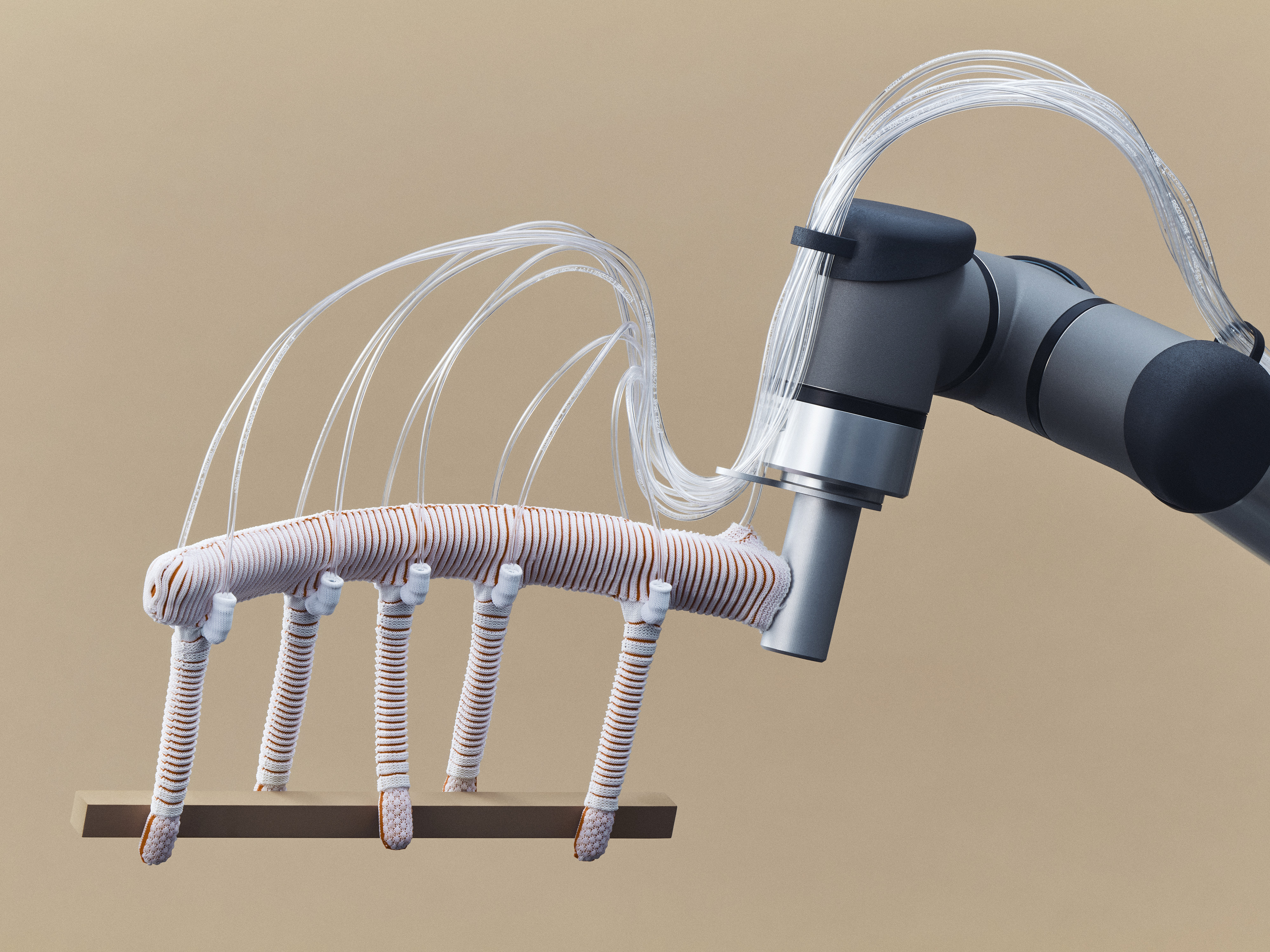 Professional concept，Product concept，Soft Robot Hand，