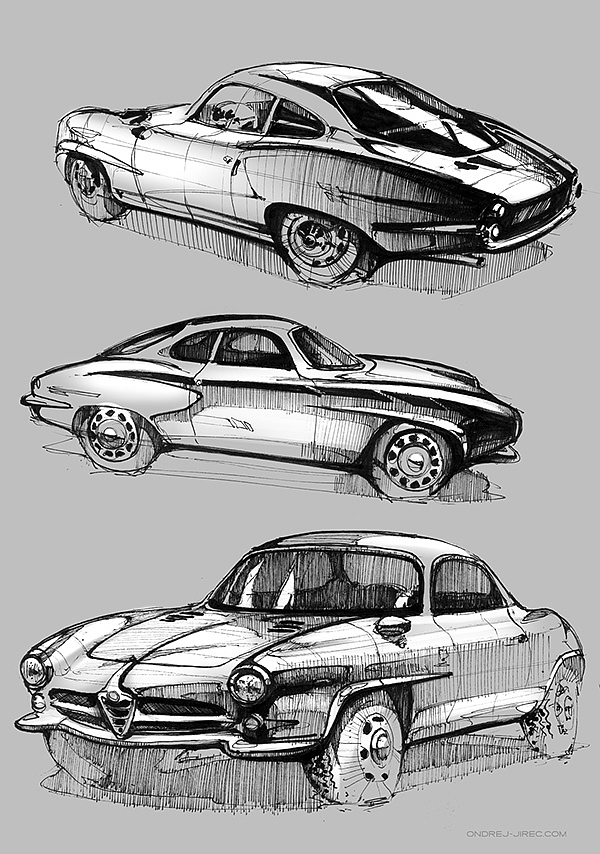 automobile，sketch，industrial design，Hand drawn，