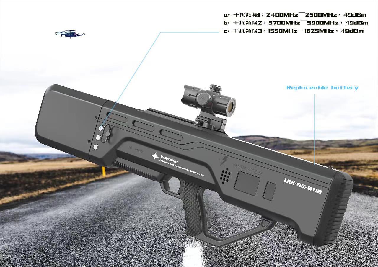 Drone Jammer，UAV，Interference，electronic interference gun，Anti-UAV，