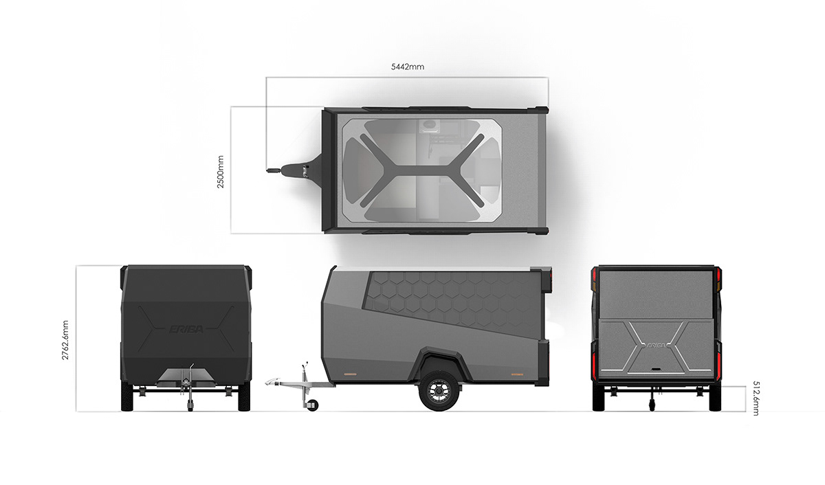 Touring car，Interior design，kitchen，bedroom，Shower Room，