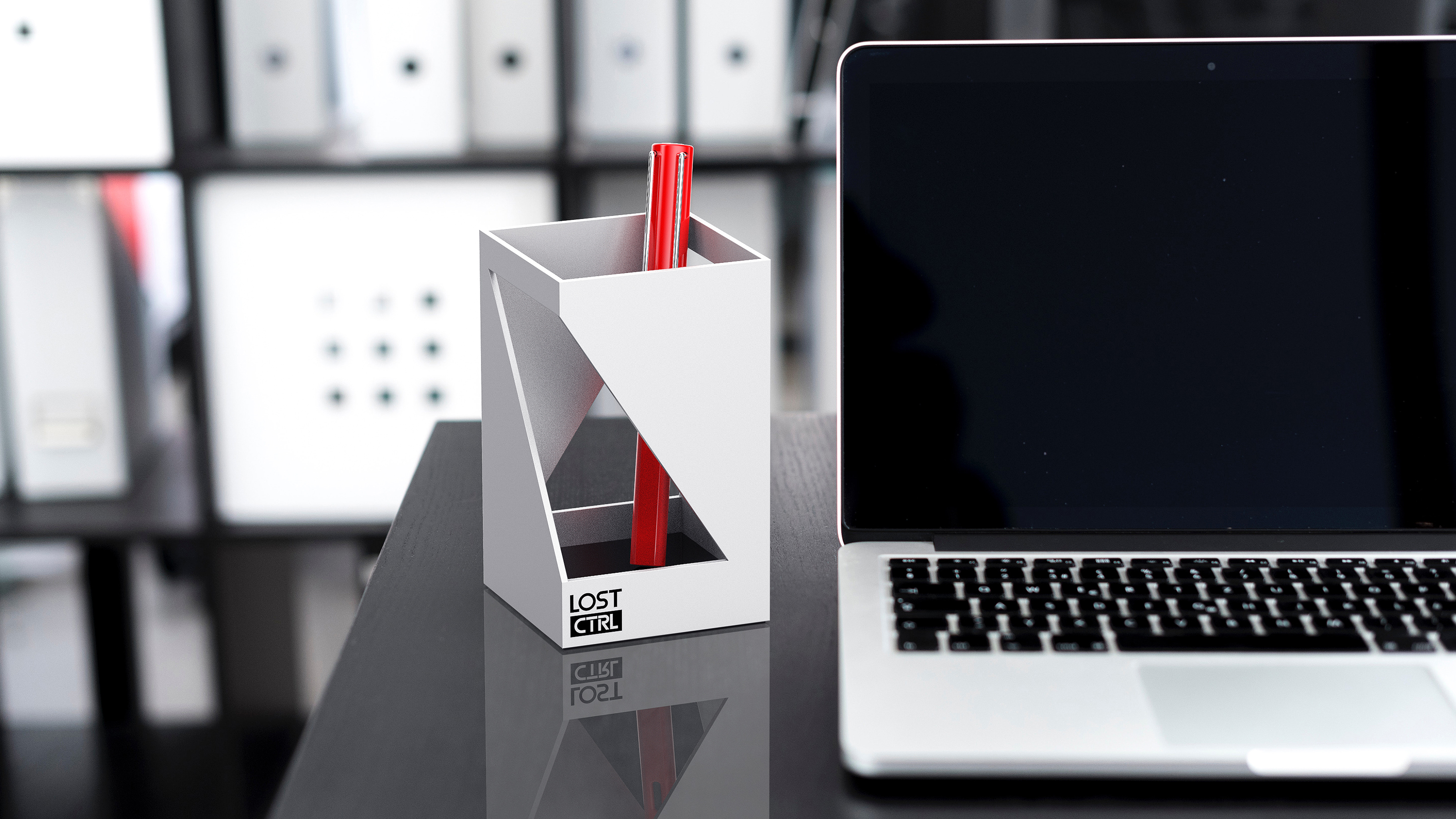 LOST CTRL，Aluminum alloy pen holder，