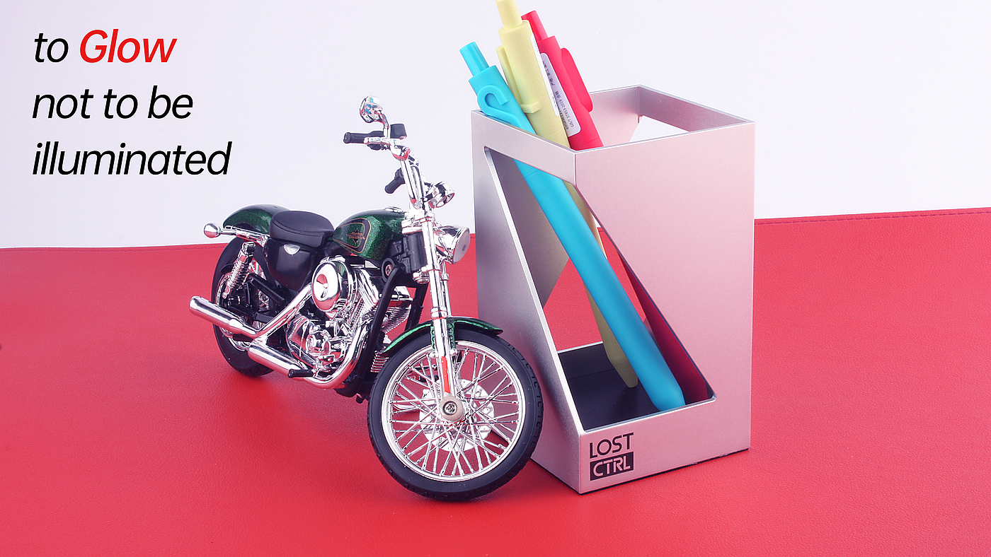 LOST CTRL，Aluminum alloy pen holder，