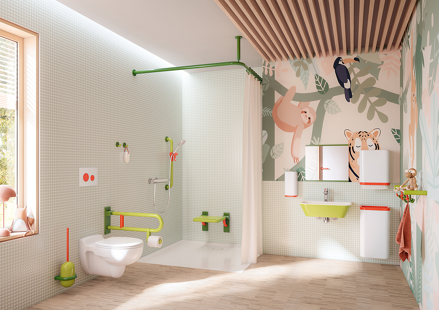 product design，bathroom，