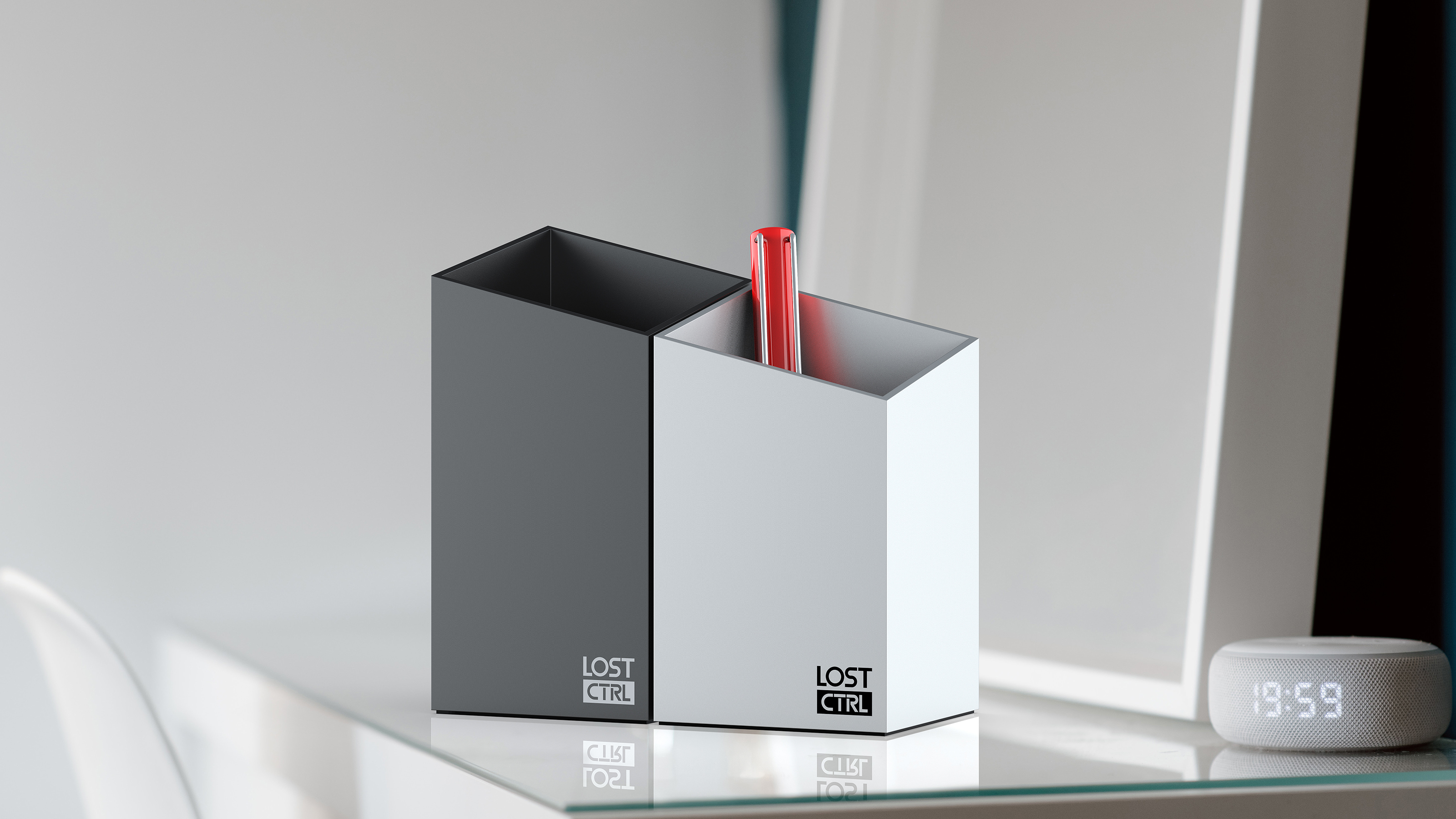 LOST CTRL，Aluminum alloy pen holder，