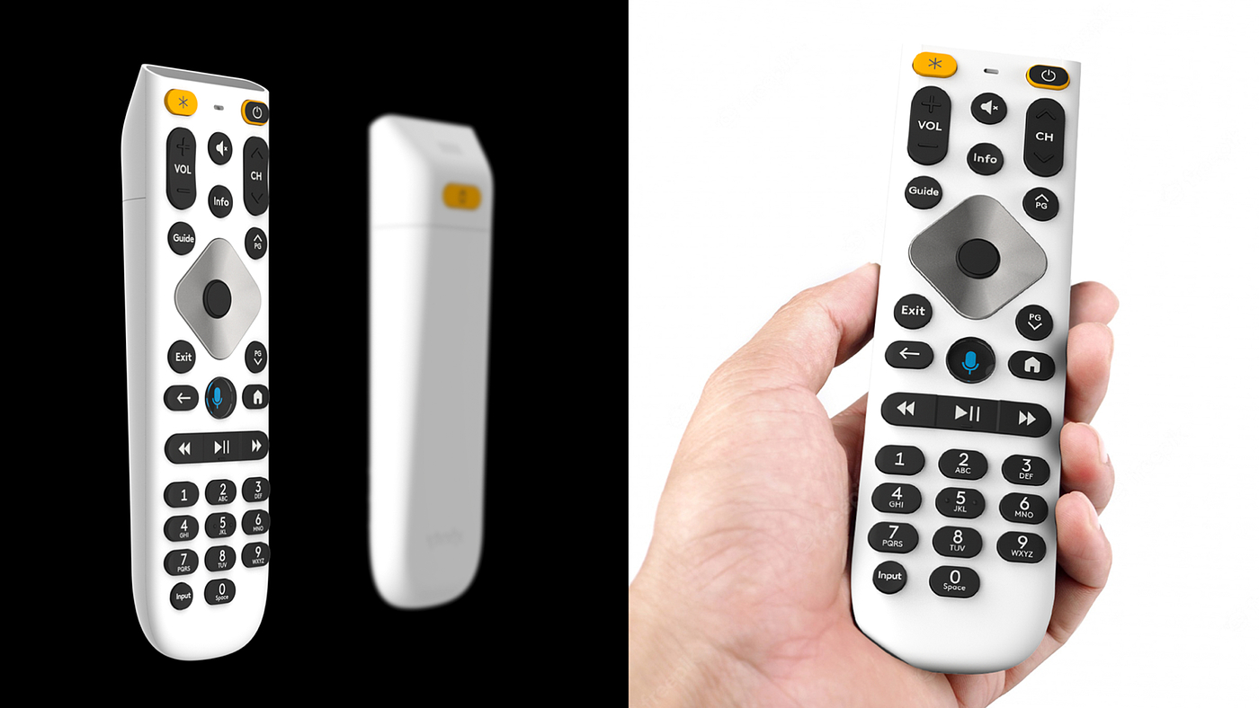 【2023年 IF设计奖】The Xfinity Large Button Voice Remote - 普象网