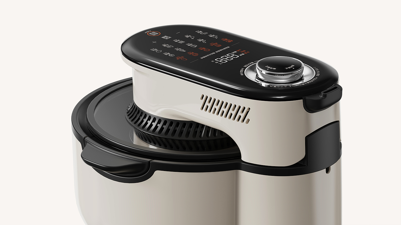 Air fryer，small home appliances，Cool tide，Light Retro，Jiuyang，Retro-ism，