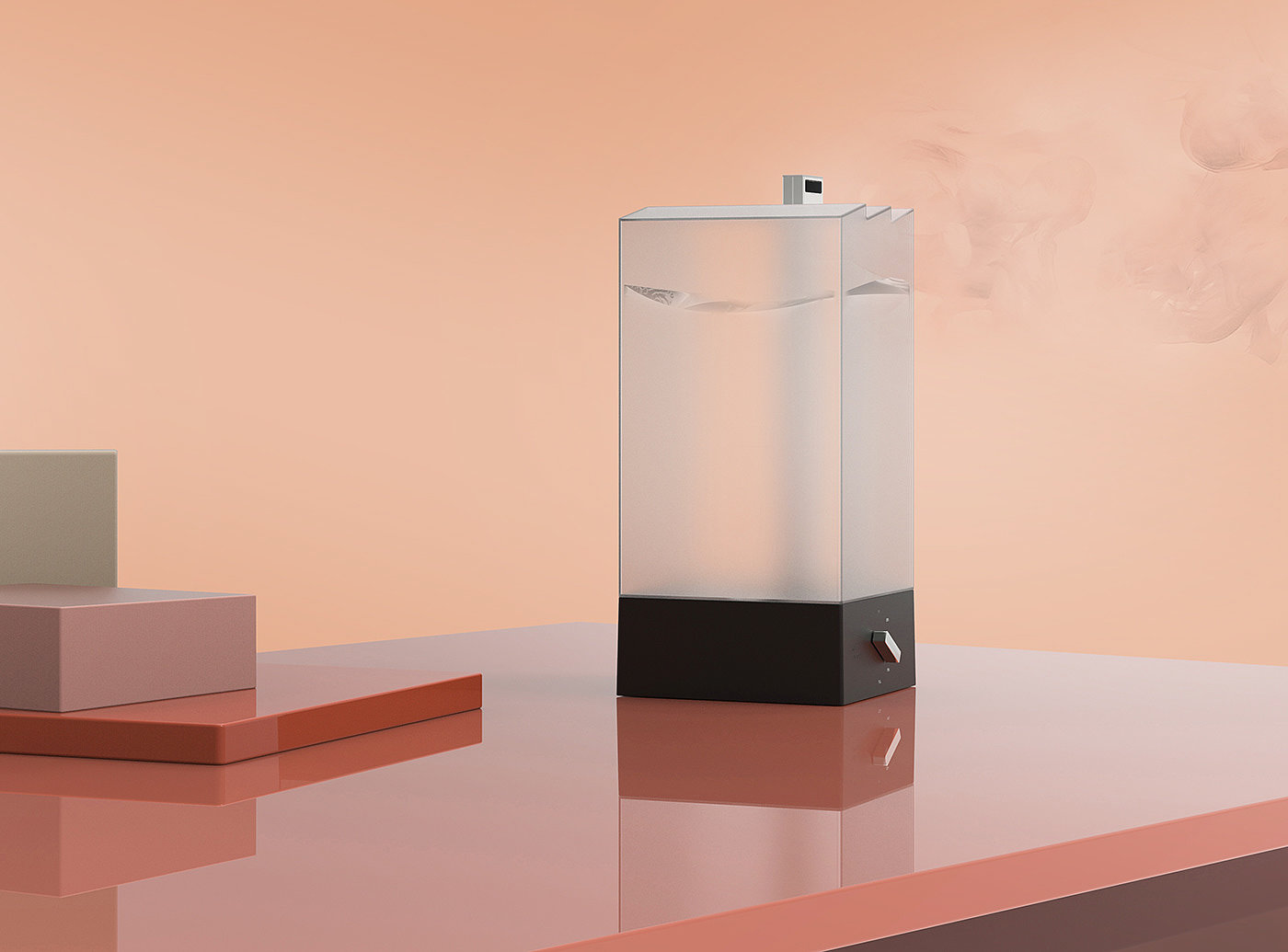 Humidifier，Cuboid，indoor，Home Furnishing，water，