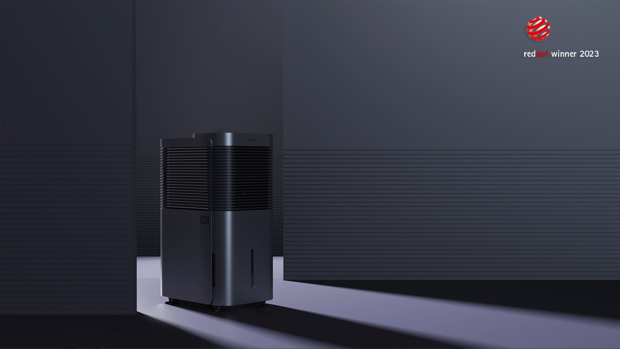 household electrical appliances，Simplicity，Geometric stacking，product design，dehumidifier，